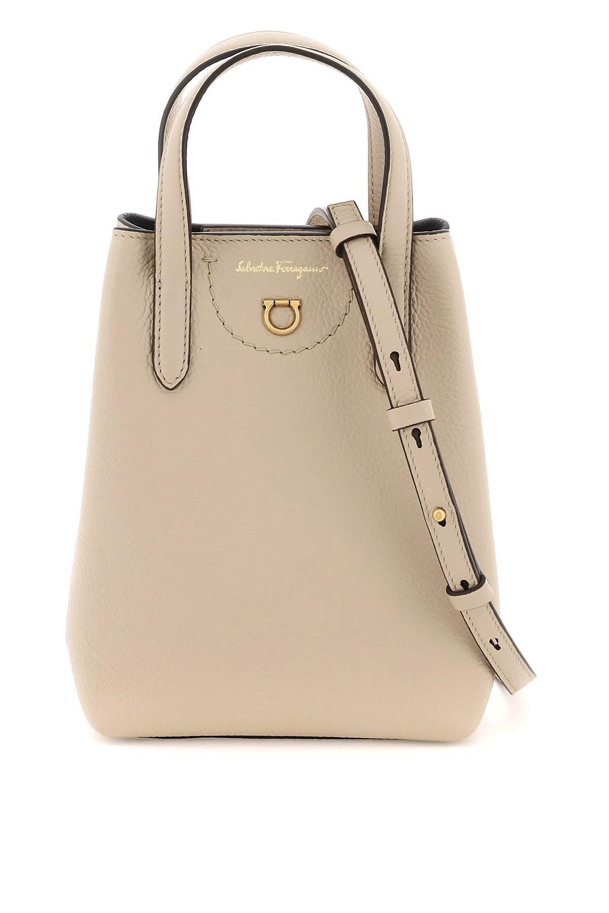 Ferragamo beige deals bag