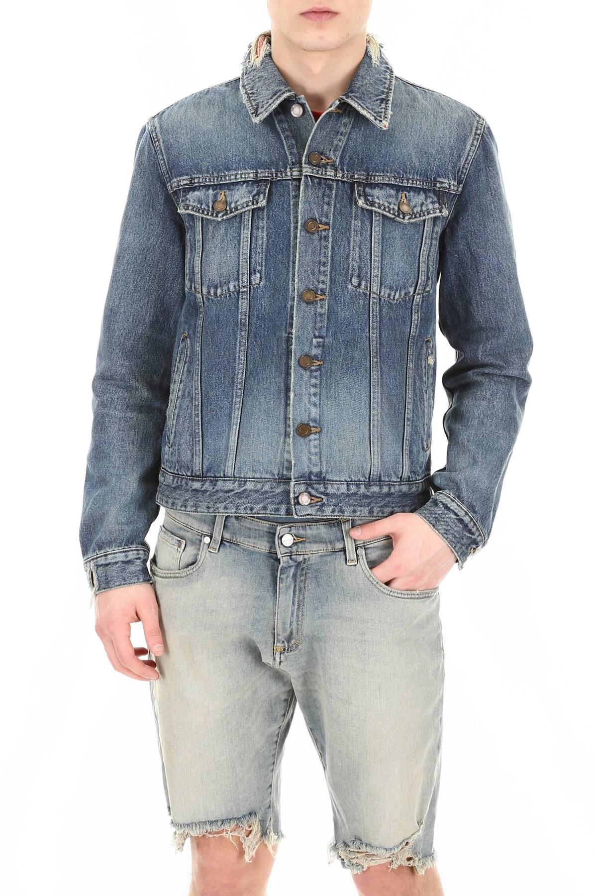 saint laurent bandana jeans