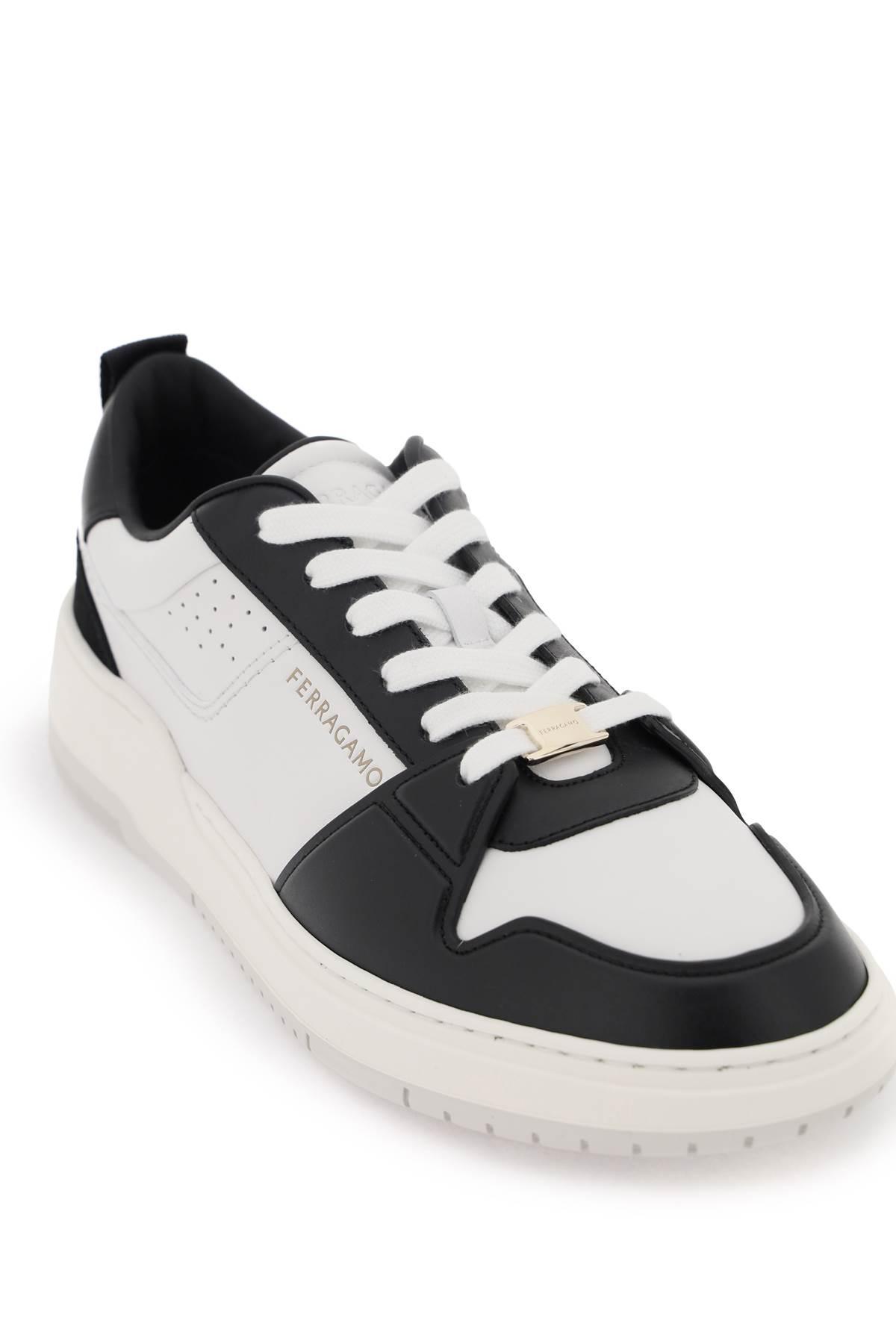 Ferragamo two tone shoes cheap