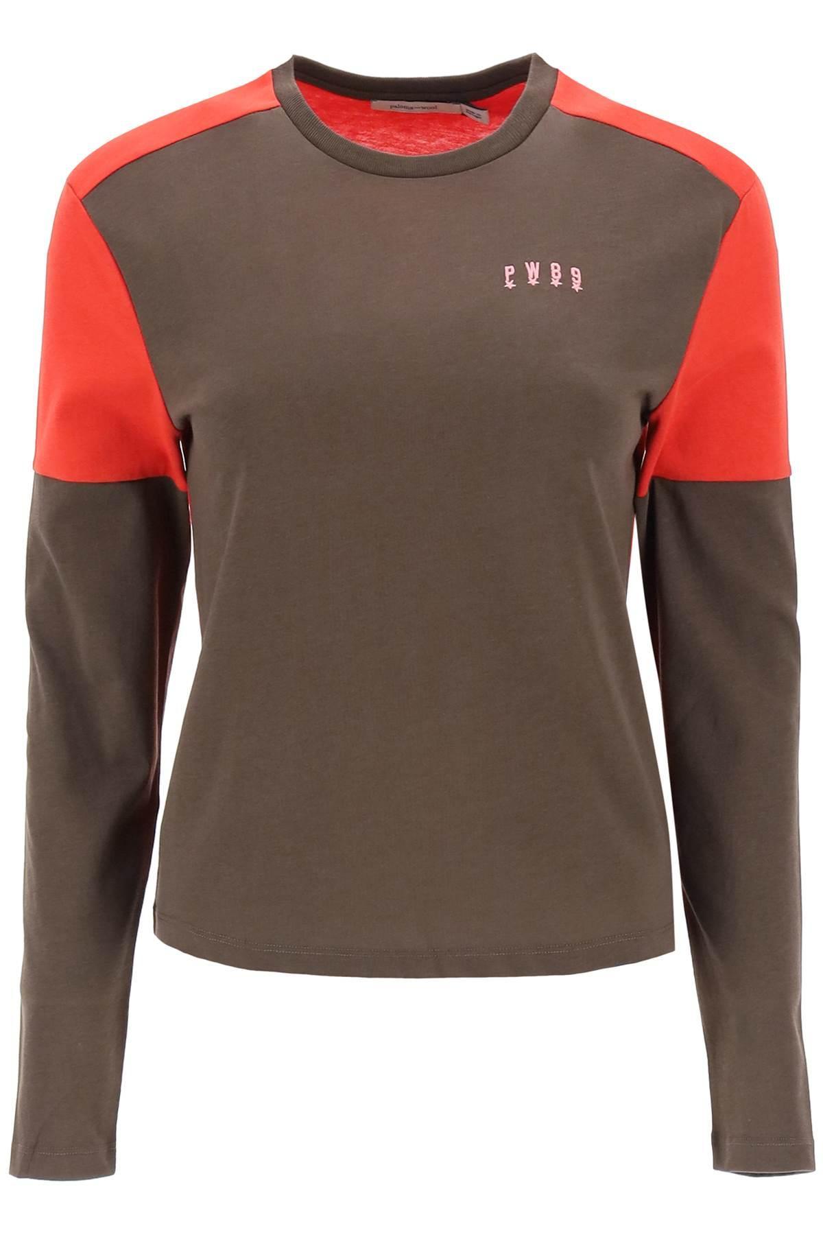 Paloma Wool Button Long-sleeved T-shirt in Brown | Lyst