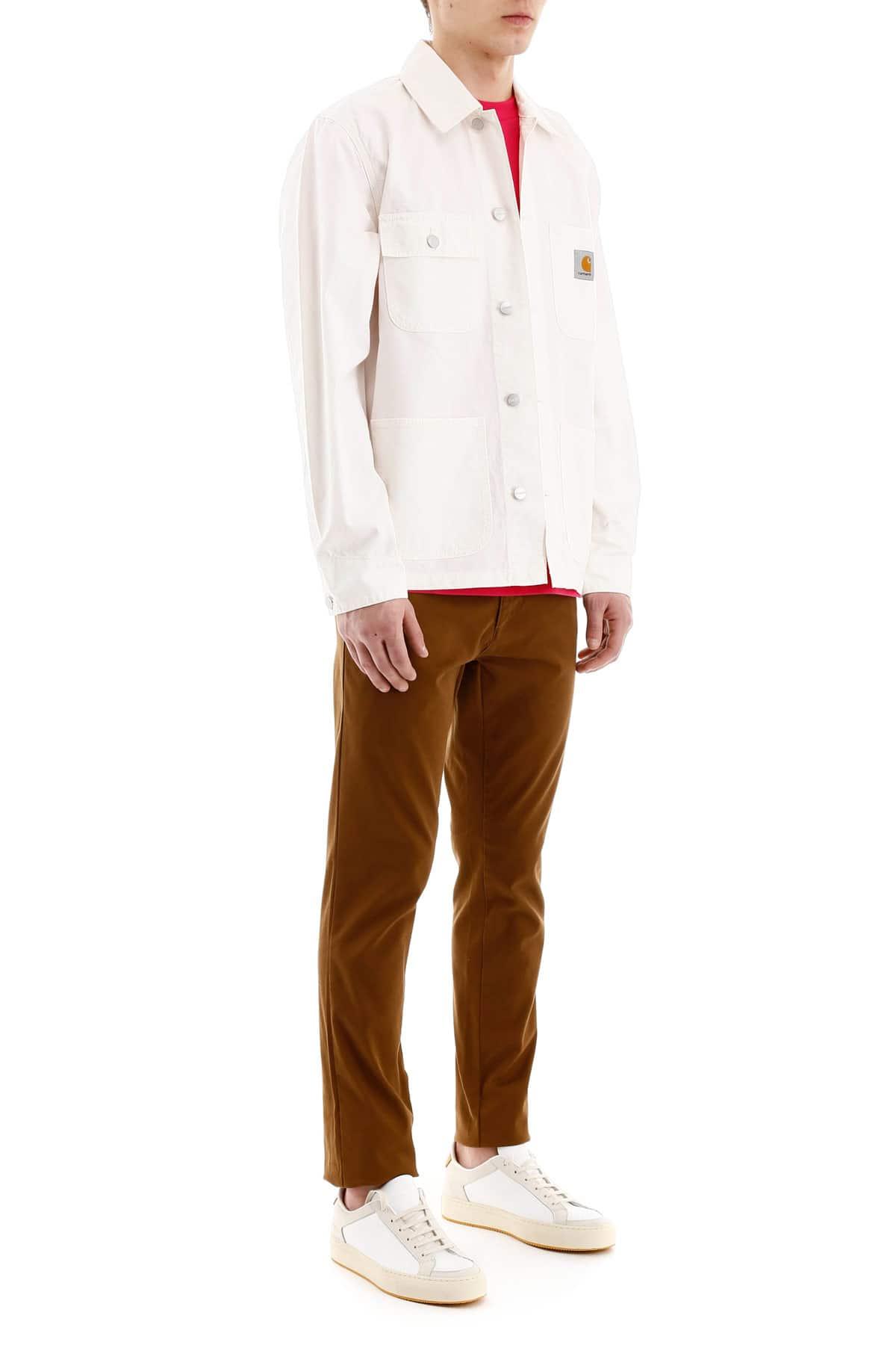 white carhartt jacket