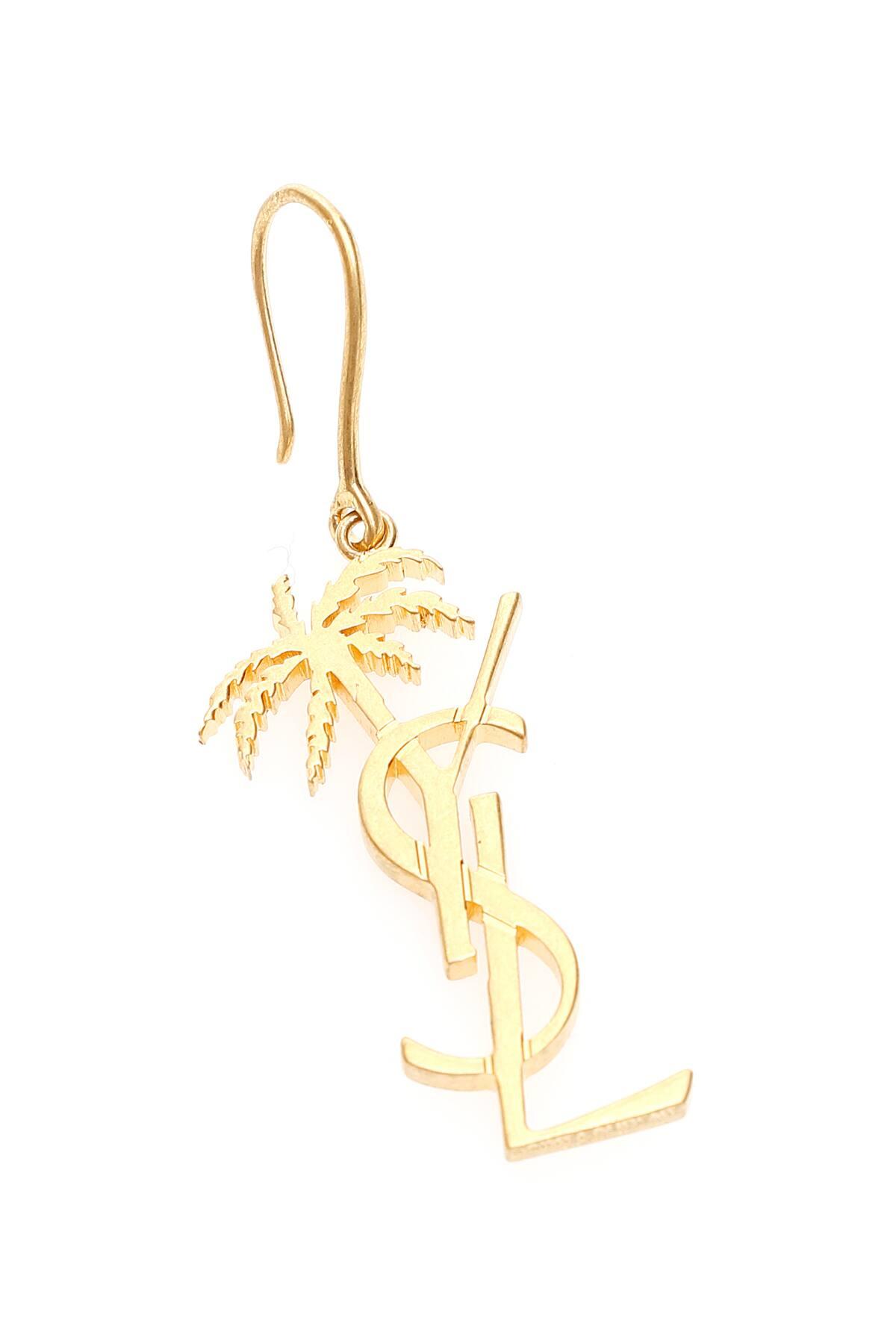 Saint laurent online palm earrings