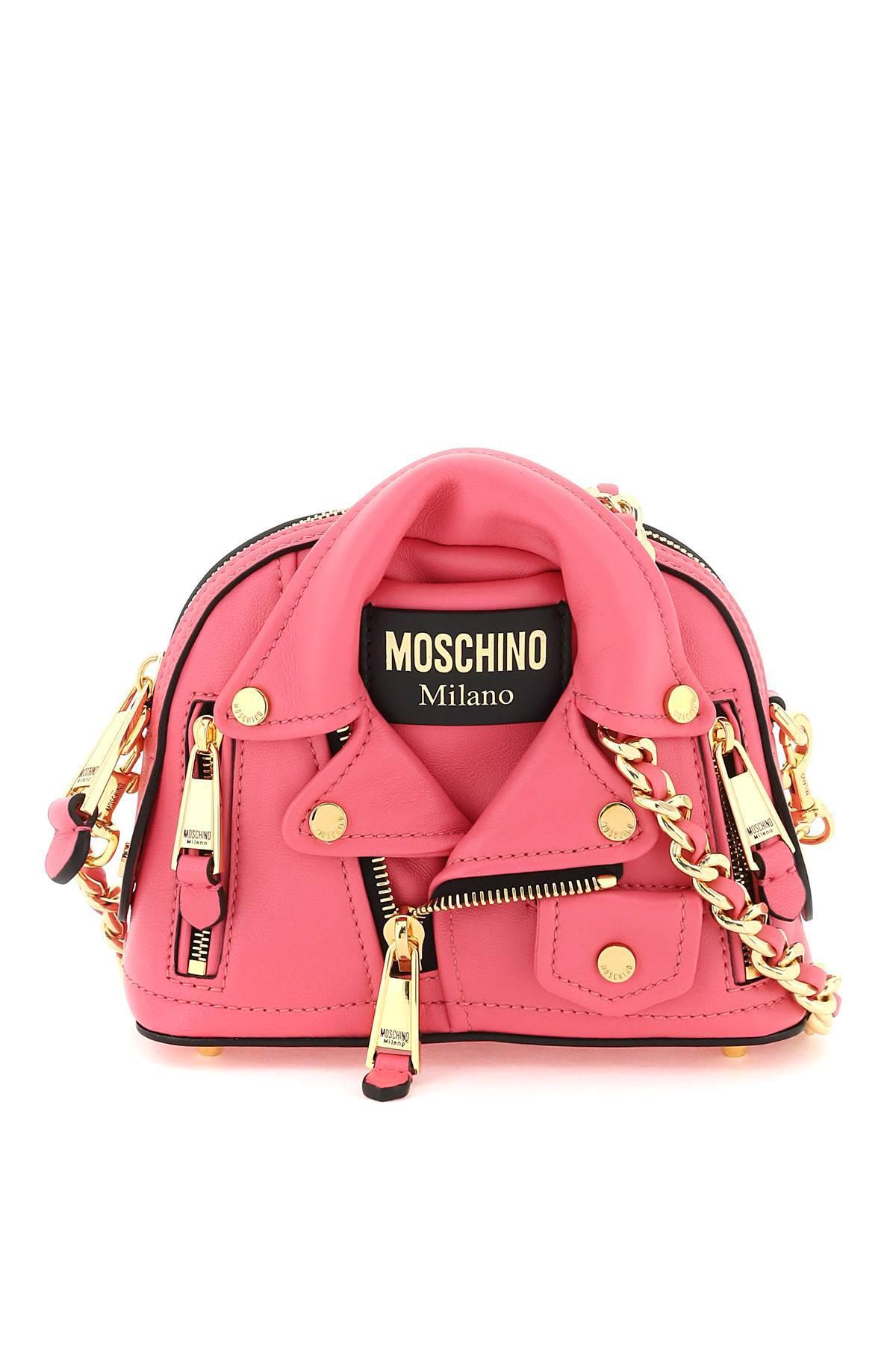 biker bag moschino