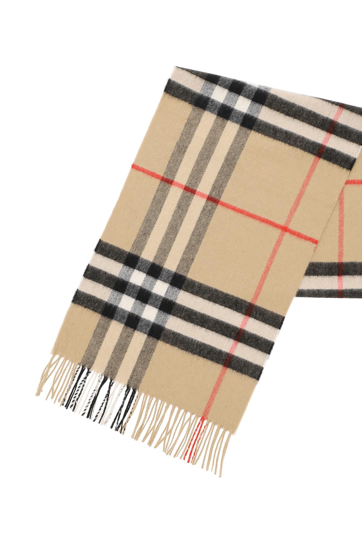Burberry Cashmere Giant Check Scarf | Lyst