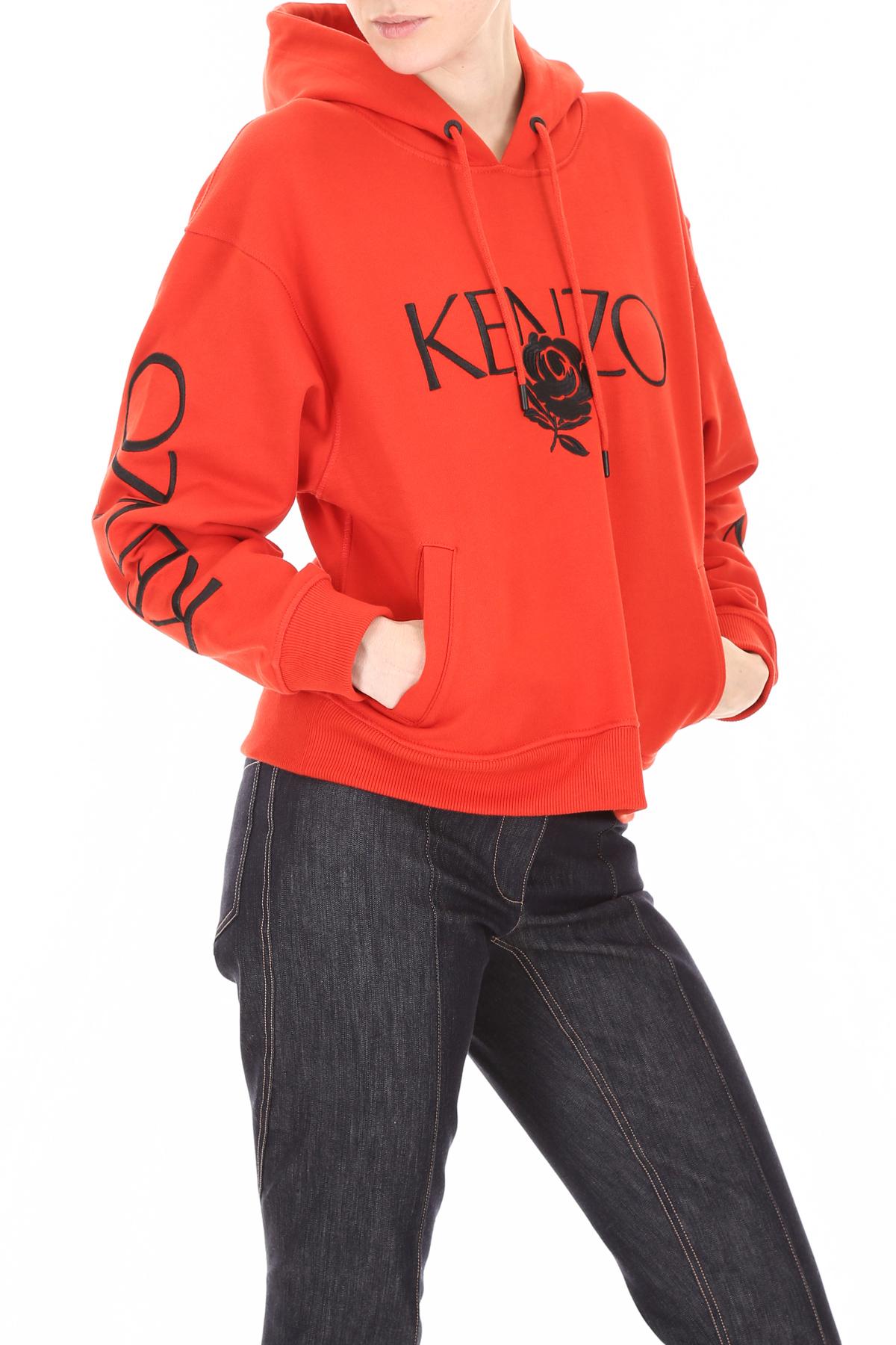 kenzo rose hoodie