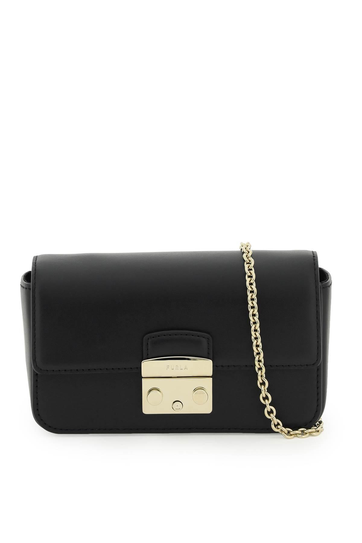 Furla Metropolis - Mini Cross-body Bag in Black | Lyst