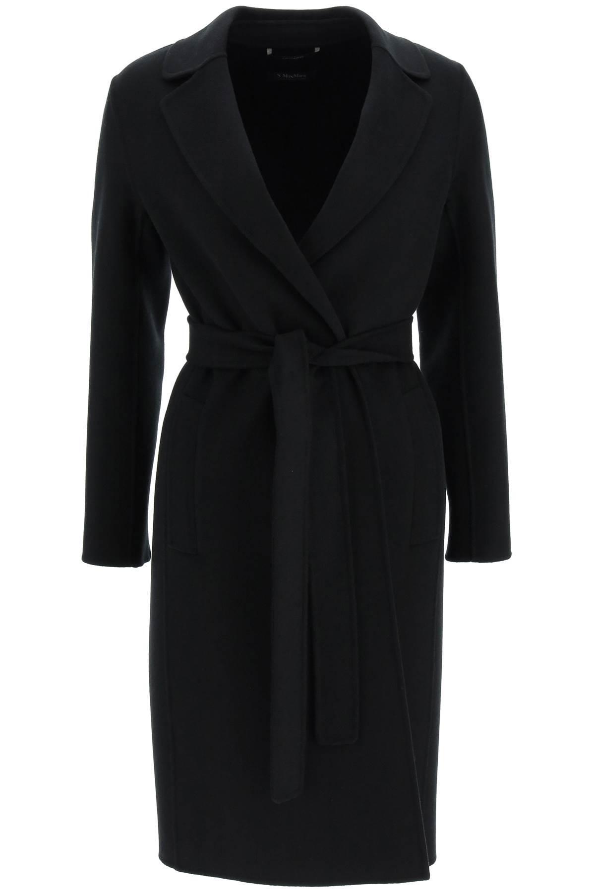 Max Mara Pauline New Wool Coat in Black | Lyst