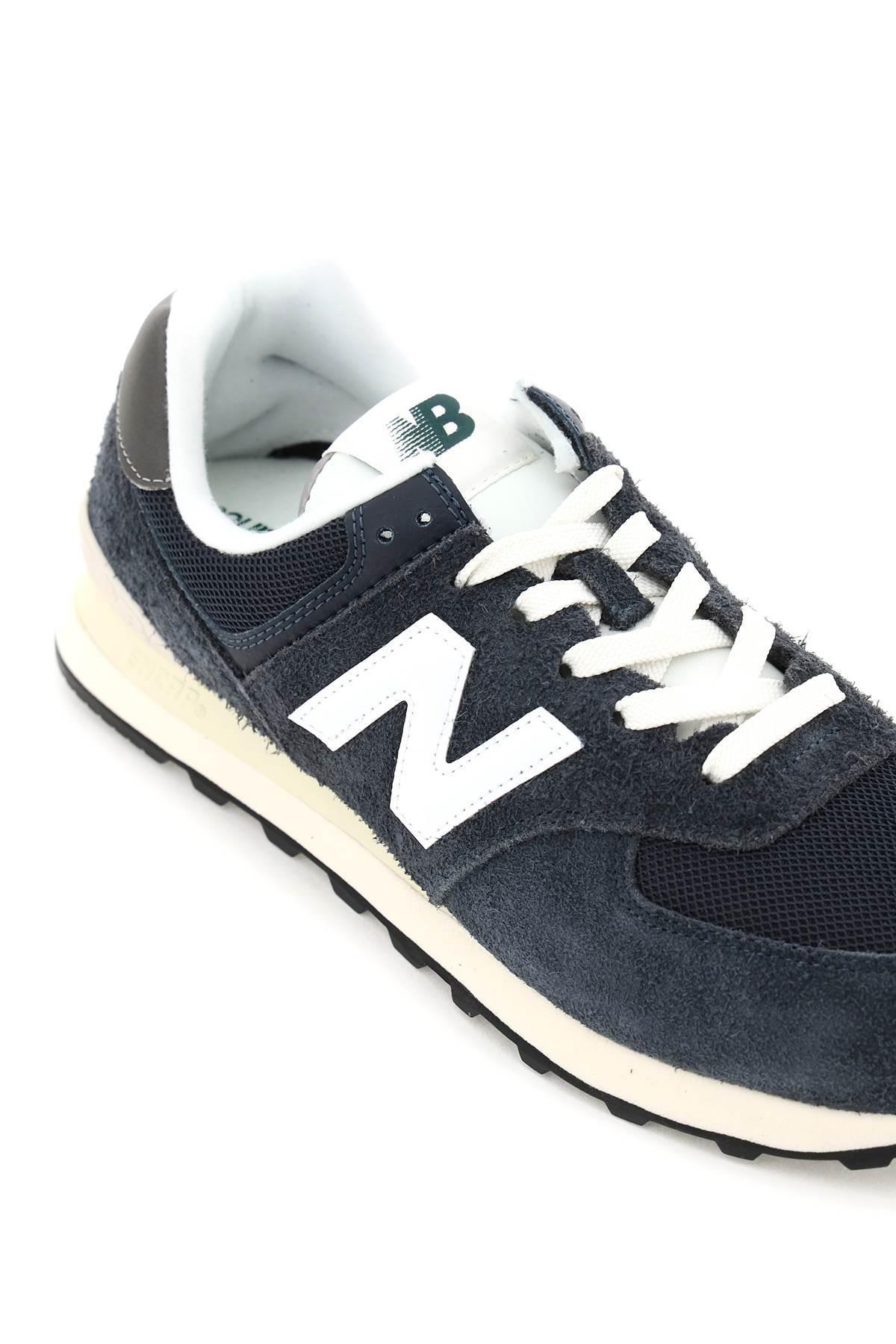 New Balance Suede 574 Sneakers in Blue - Save 26% | Lyst