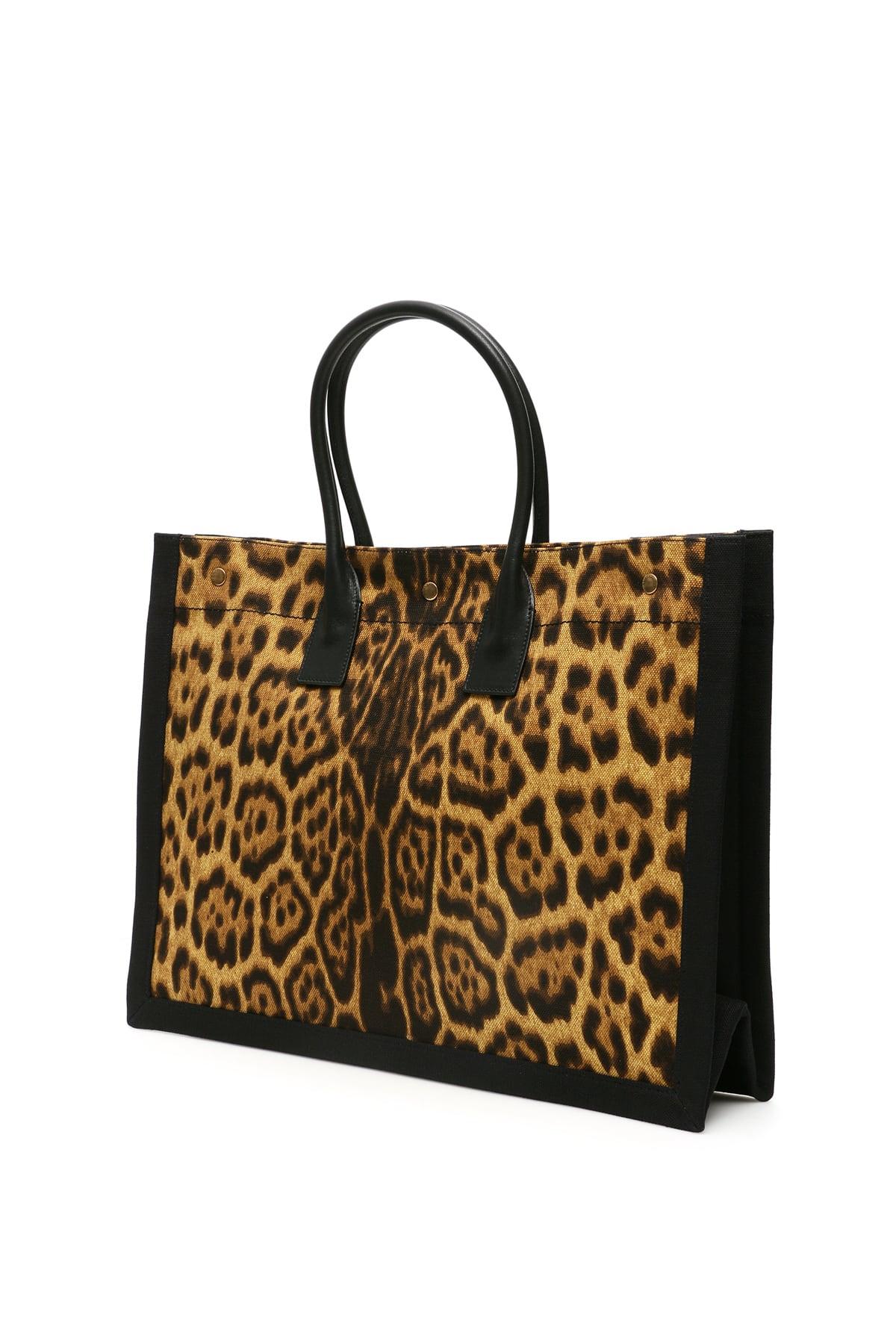 LEOPARD TOTEBAG, Saint Laurent