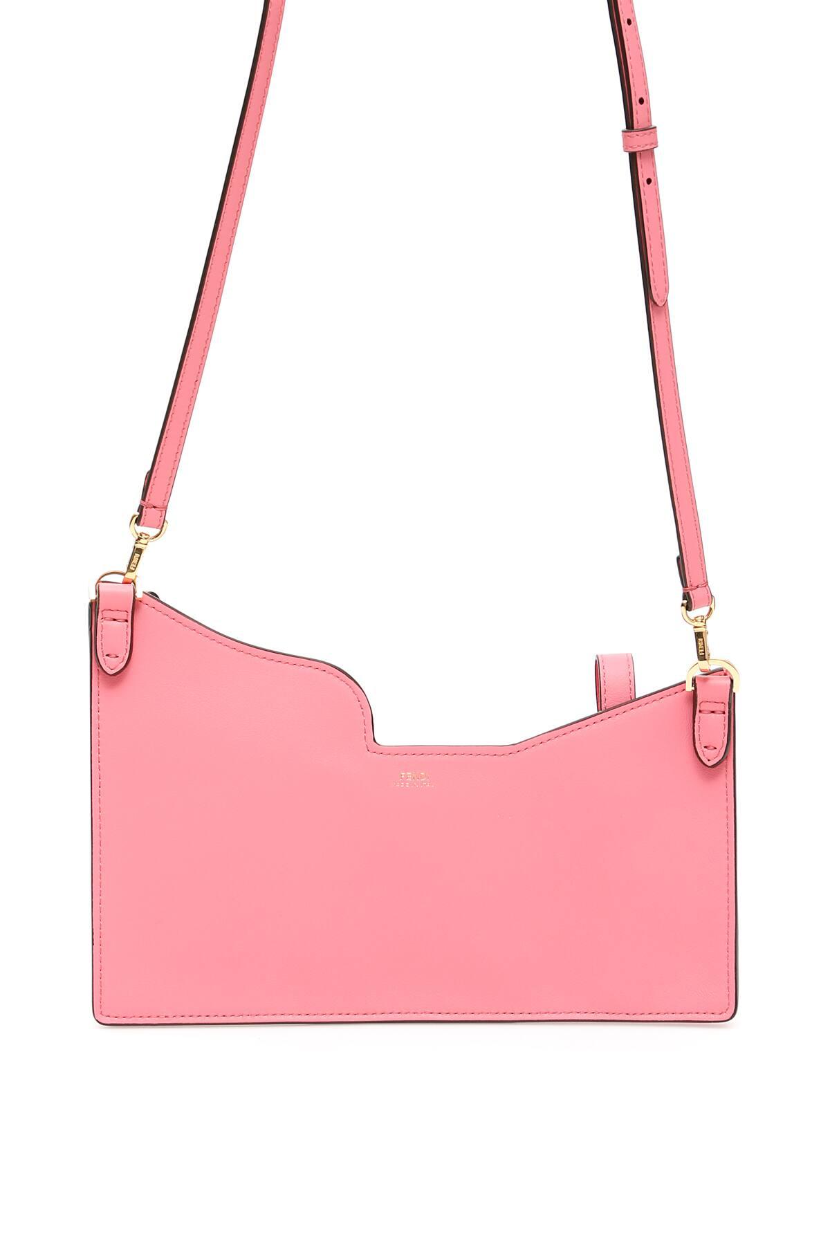 fendi 3 pockets mini bolsa