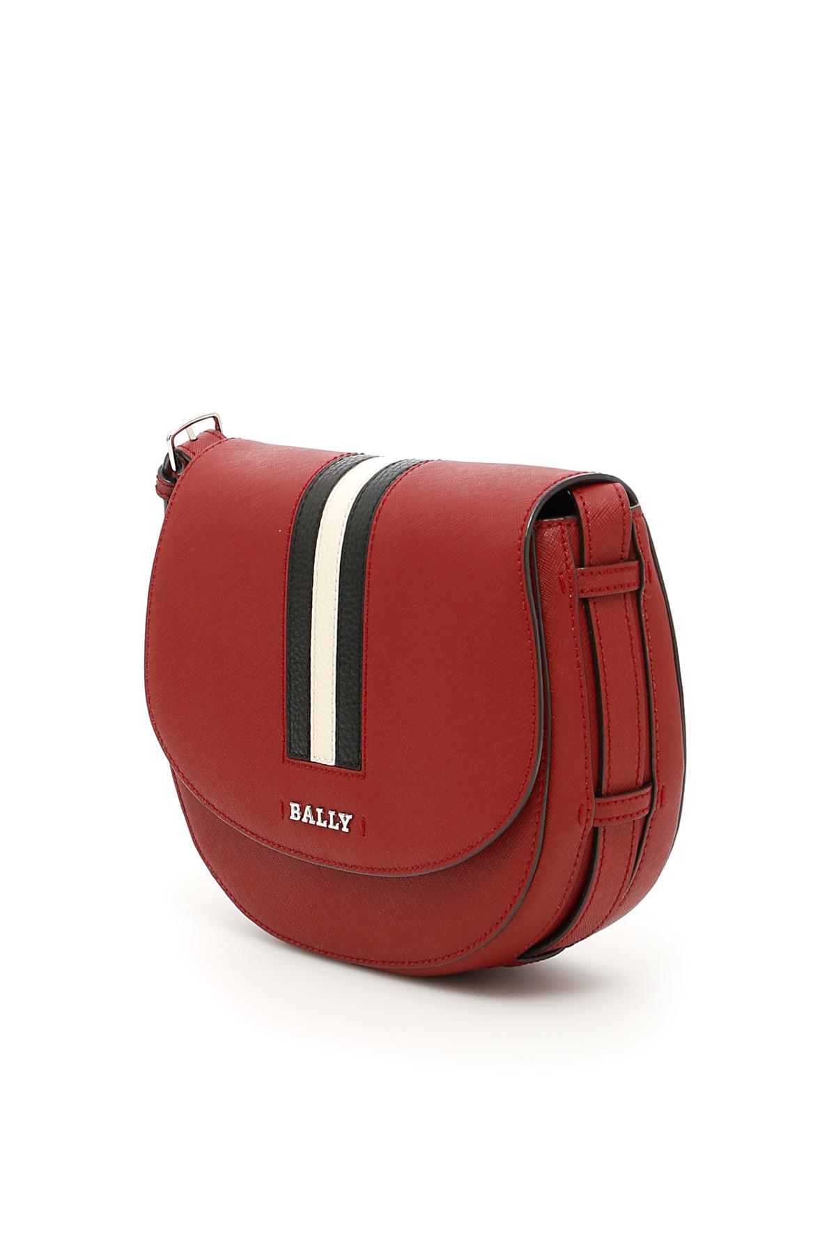 Bally Leather Crossbody Bags Shoulder Bag Women in Garnet 16 (Red) - Lyst