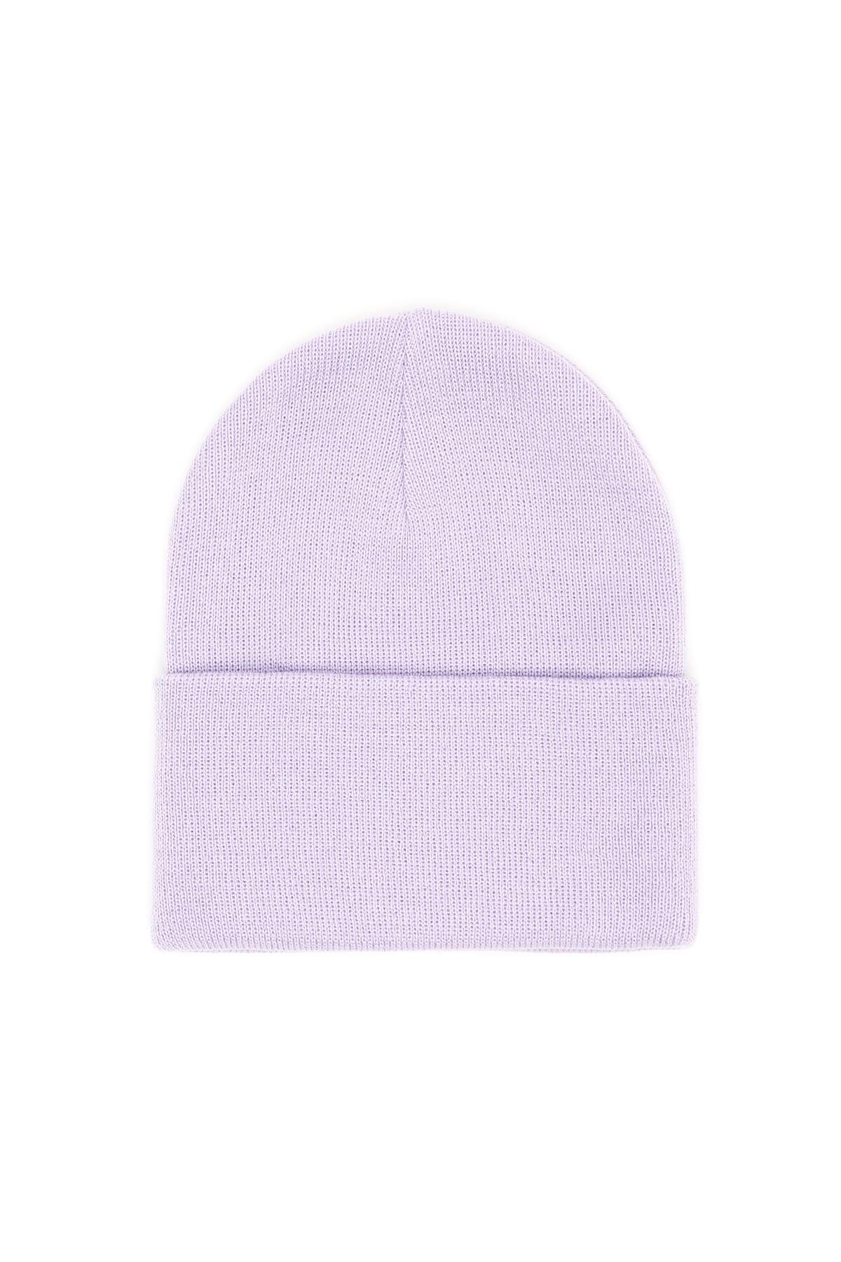 Carhartt Logo Beanie in Purple for Men Lyst