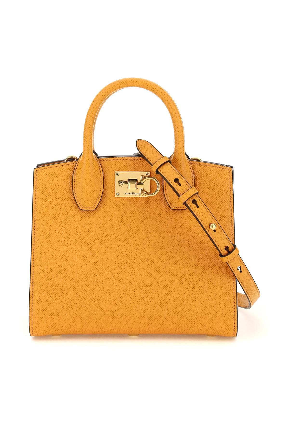 Ferragamo Viva Mini Bag In Orange