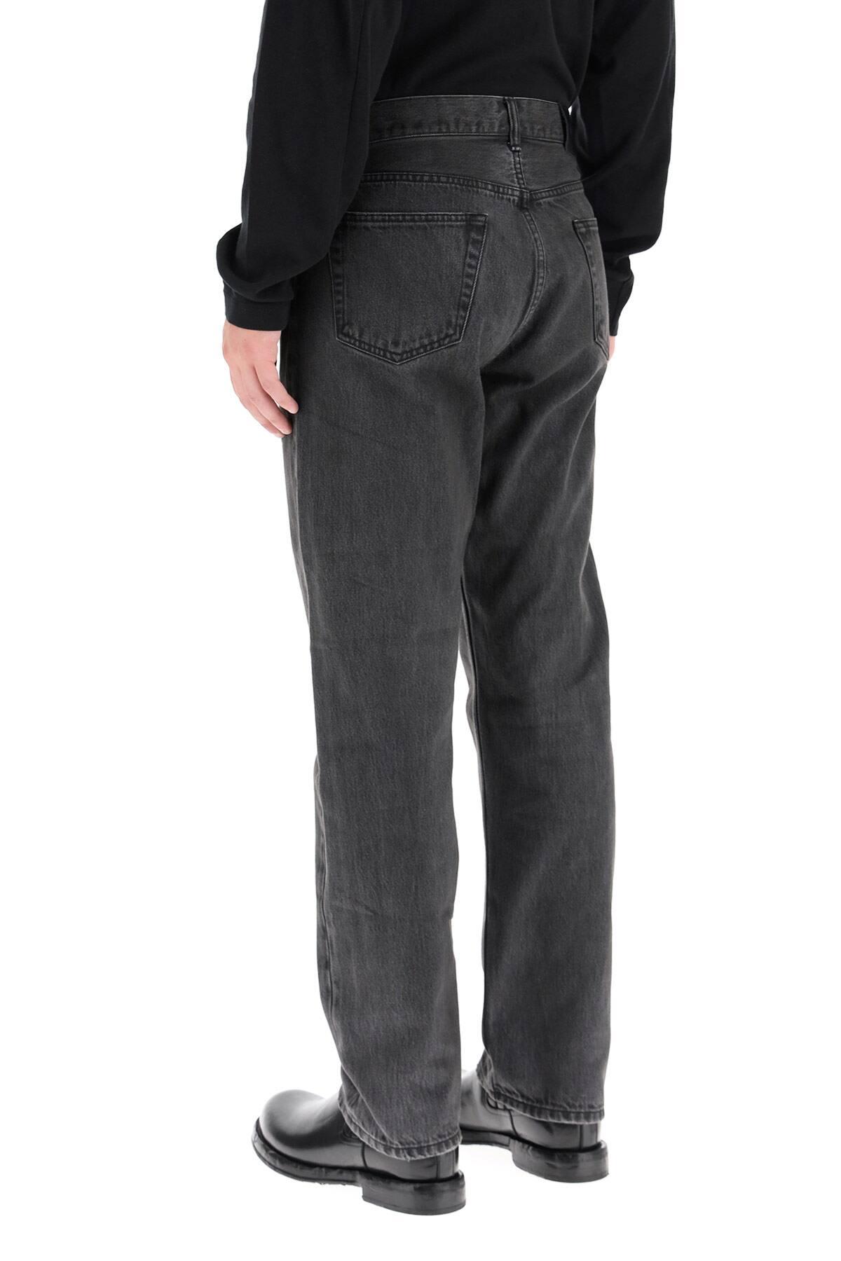 Ambush Regular Fit Denim Jeans in Black for Men - Lyst