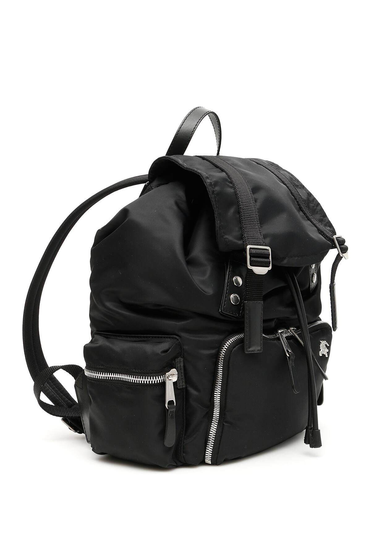 ball stud flap backpack
