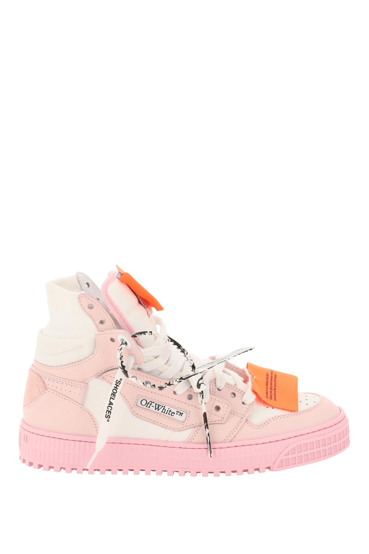 Womens Shoes Trainers High-top trainers Off-White c/o Virgil Abloh Pink Off Court 3.0 Sneakers 
