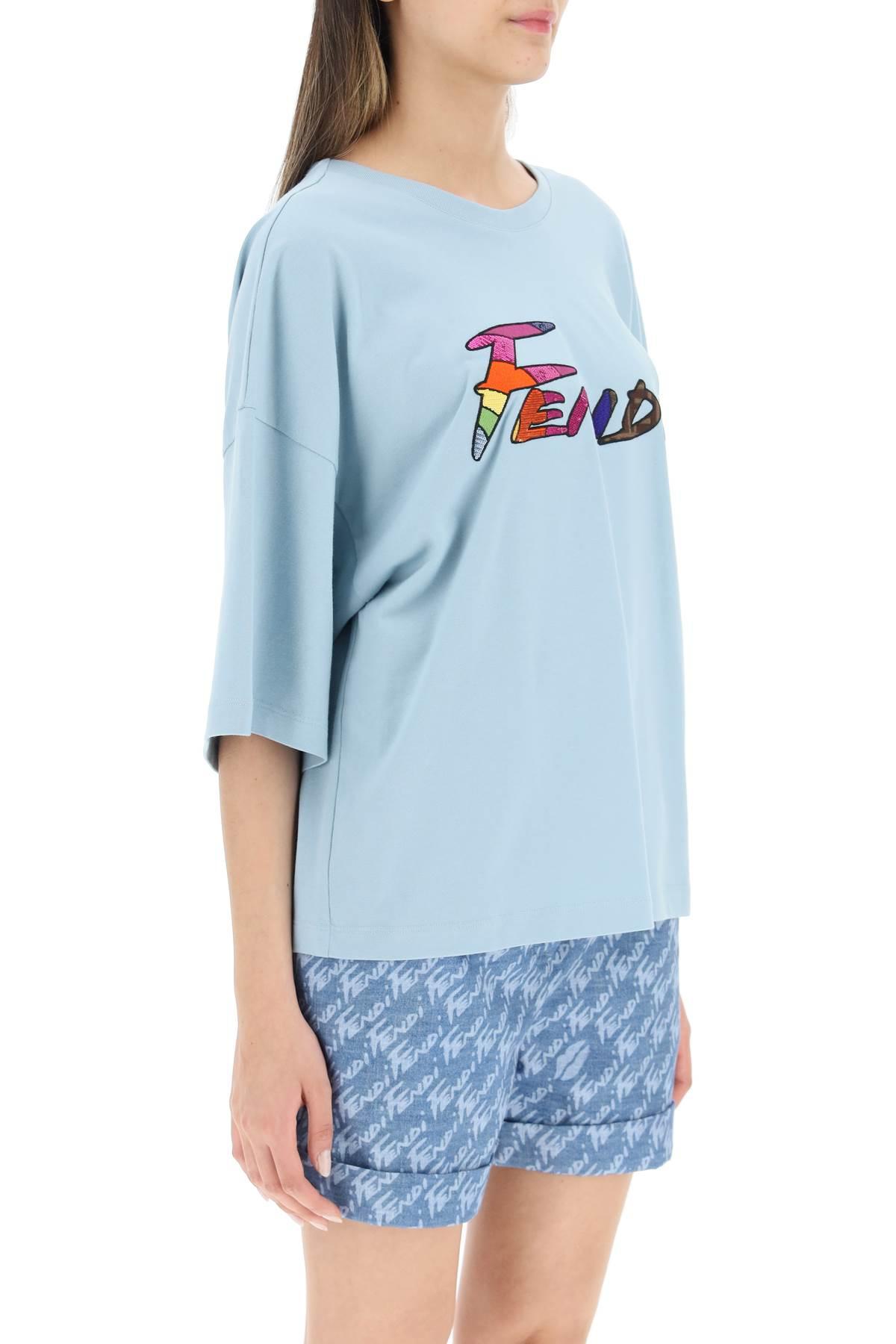 Fendi oversized t shirt Clearance