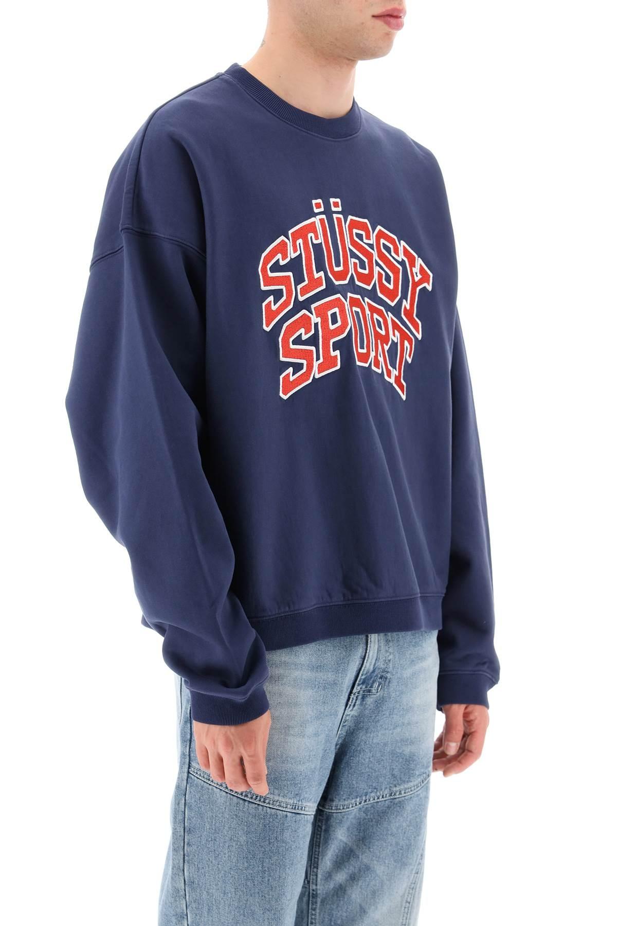 Stussy St ssy Sport Sweatshirt in Blue for Men Lyst