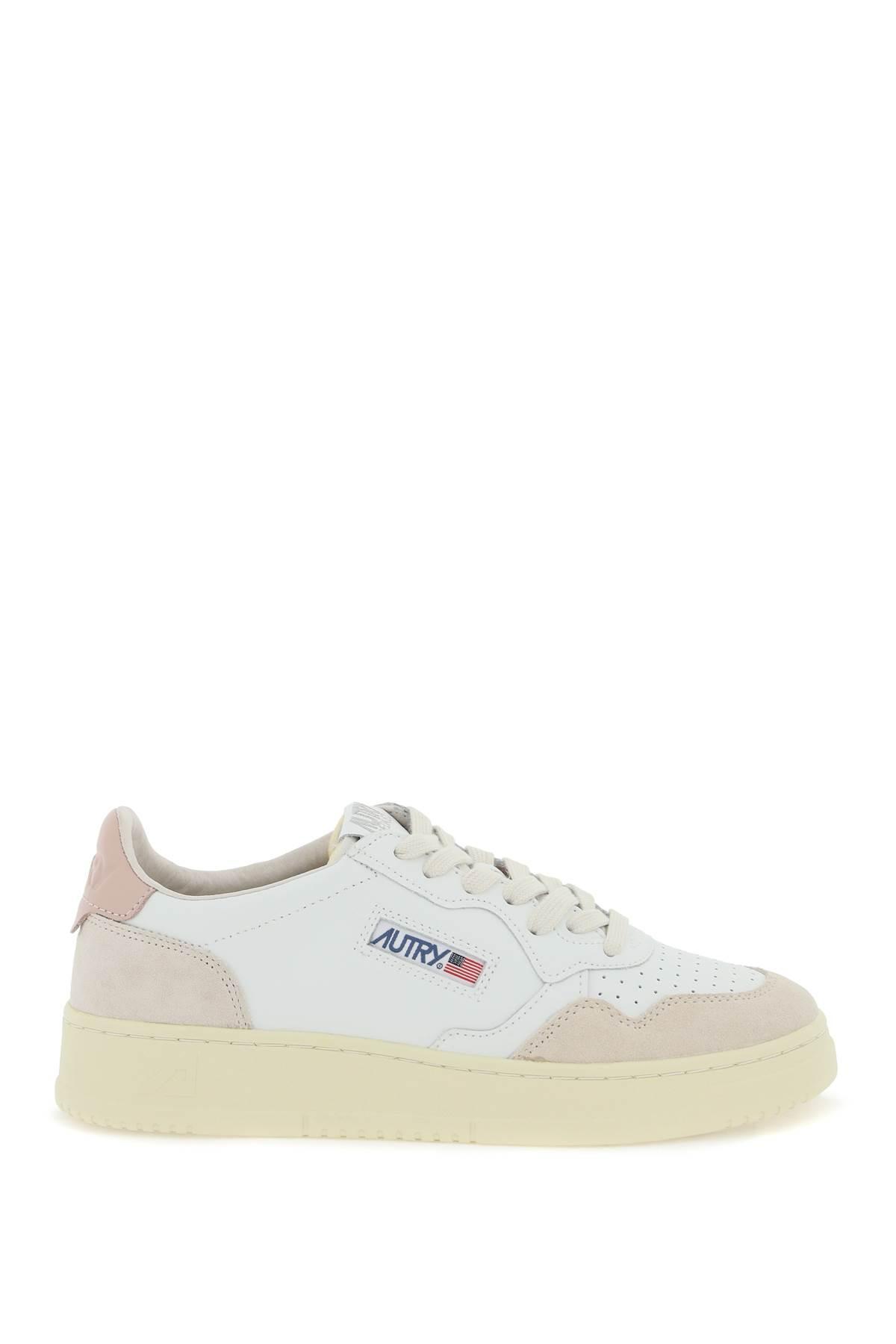 Autry Leather Medalist Low Sneakers in White | Lyst