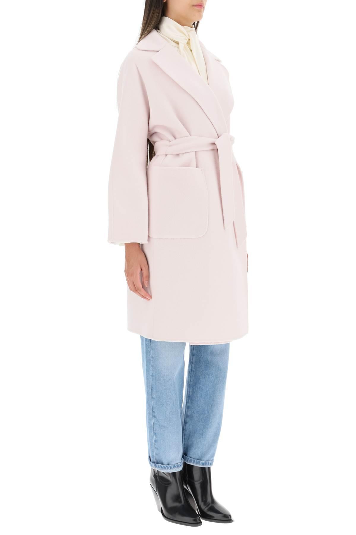 weekend max mara pink coat