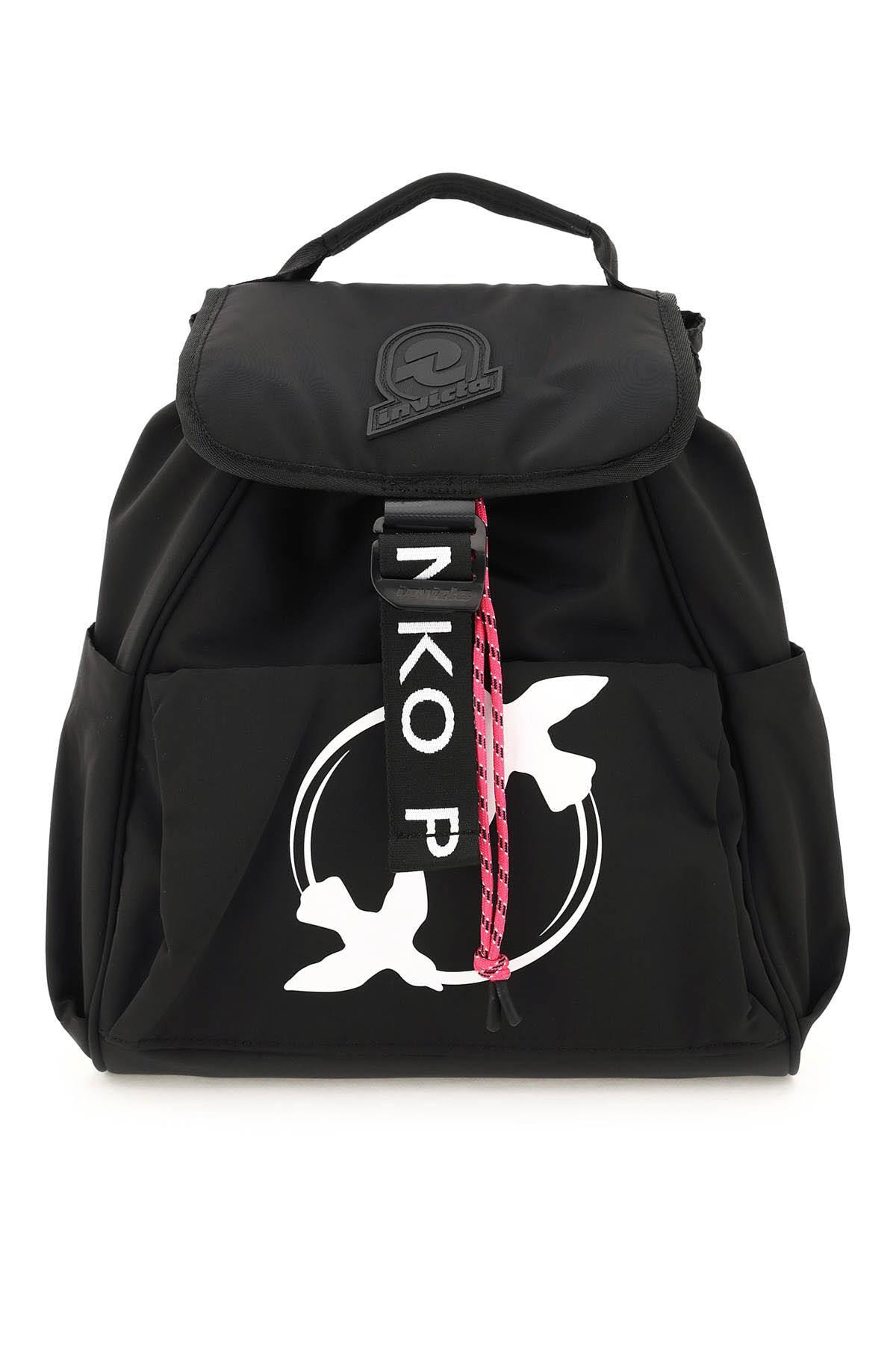 Pinko Invicta X Way-me Backpack Os Technical in Black | Lyst