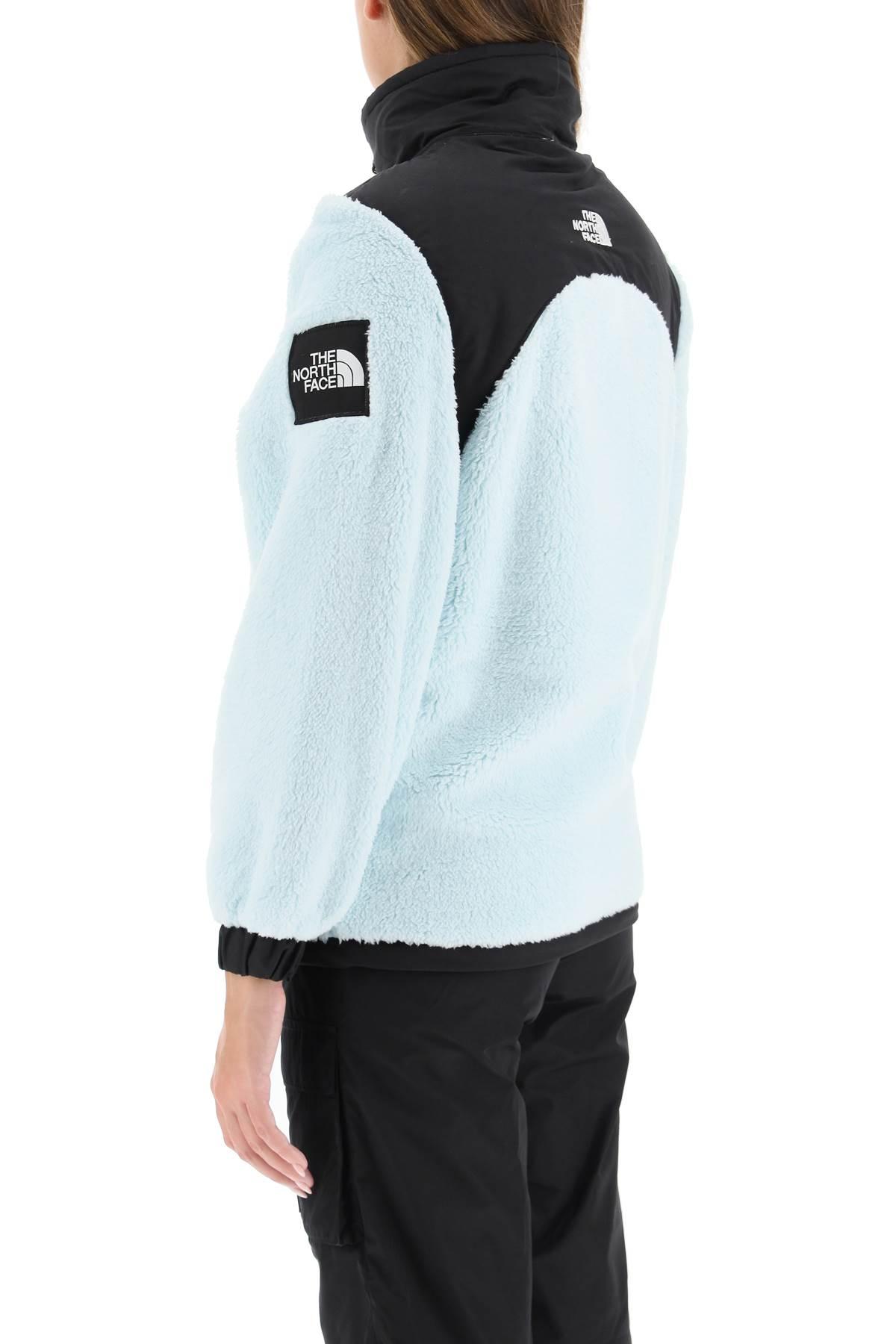north face light blue fleece