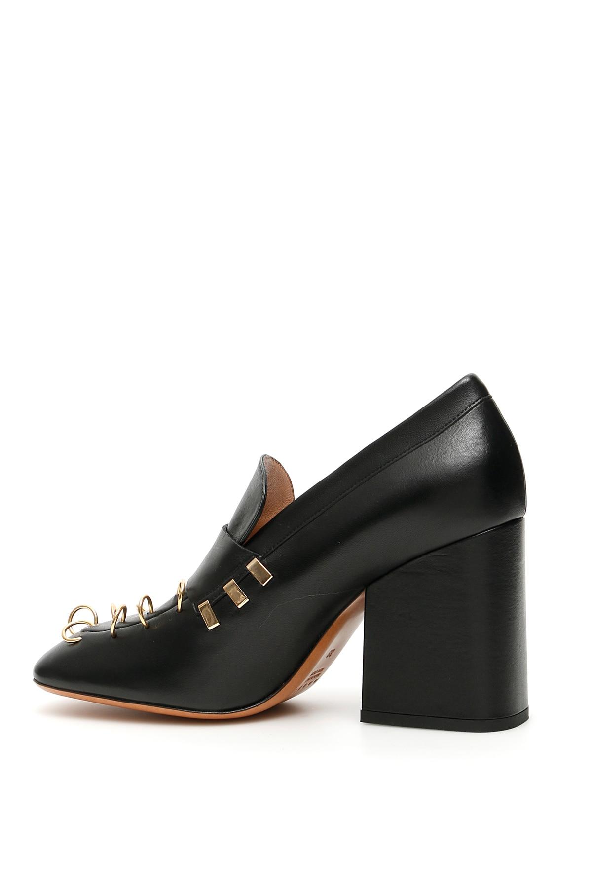 Marni Piercing Loafers in Black | Lyst