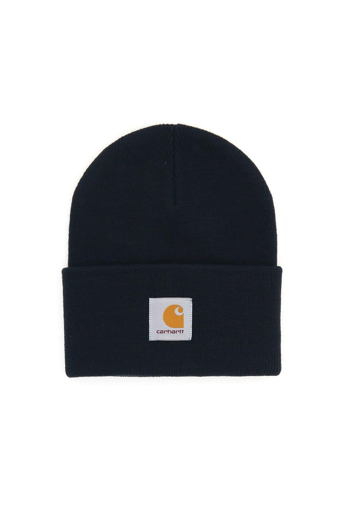 Carhartt Logo Beanie in Blue for Men Lyst