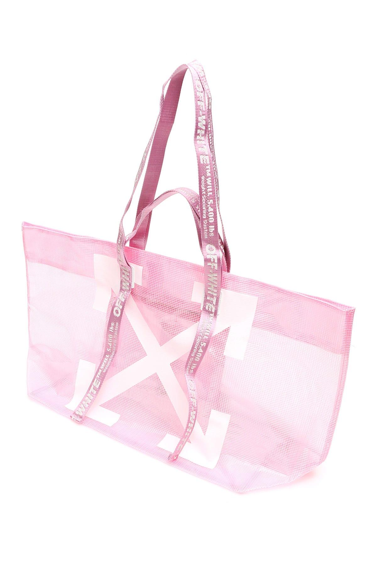 Off-White c/o Virgil Abloh Jitney 2.8 Sprayed Ombre Bag in Pink
