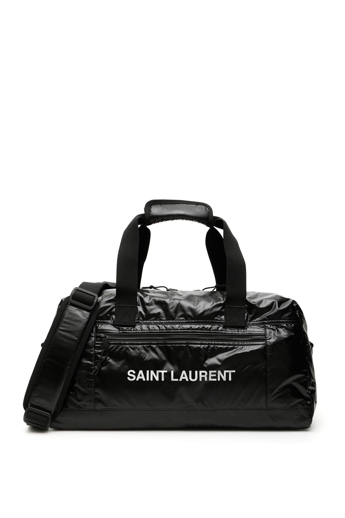 Saint Laurent Ripstop Nylon Nuxx Duffle Bag in Black for Men | Lyst