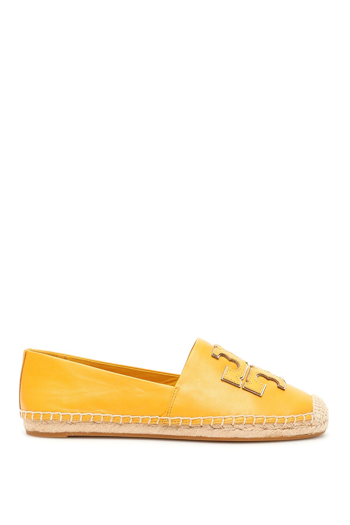 Tory Burch Ines Leather Espadrilles in Yellow Save 19 Lyst