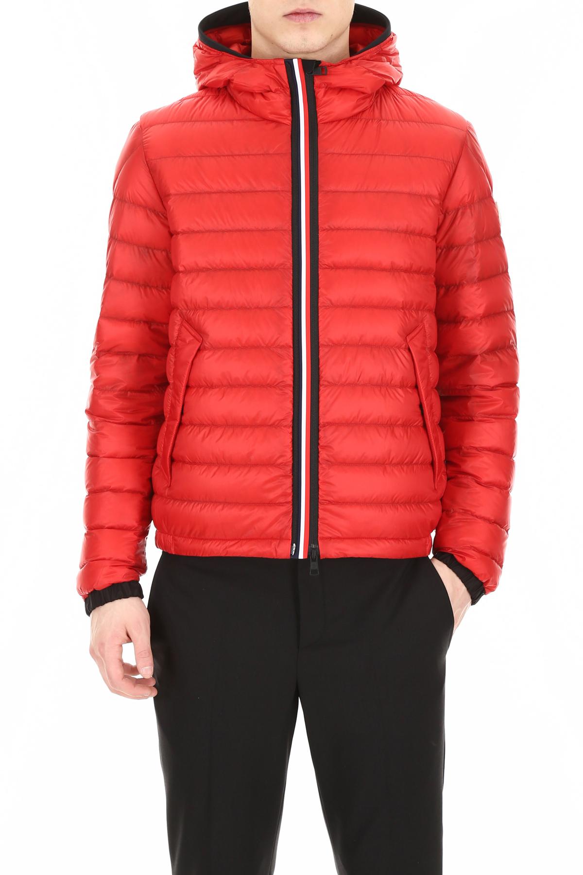 Moncler Synthetic Longue Saison Morvan Jacket in Red for Men - Lyst