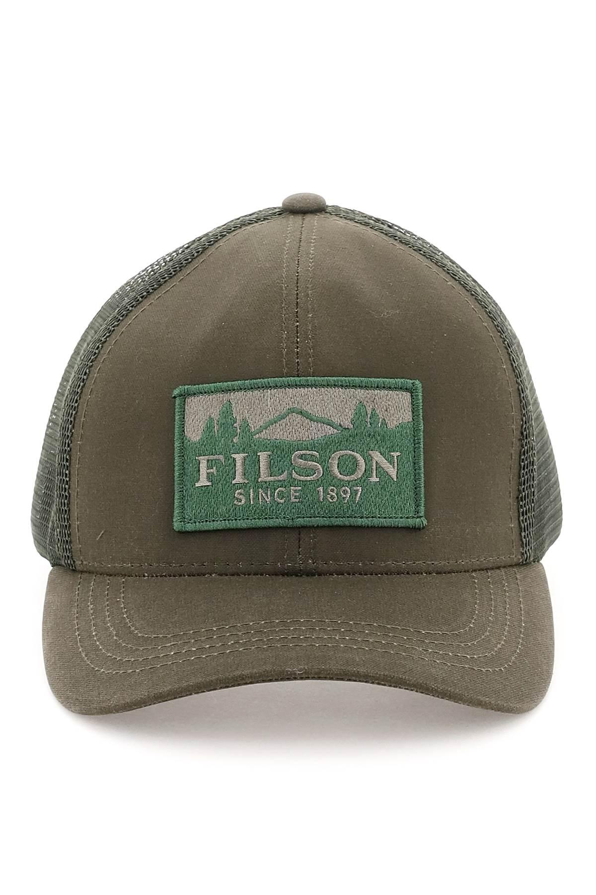 Filson logger Trucker Cap in Green for Men | Lyst