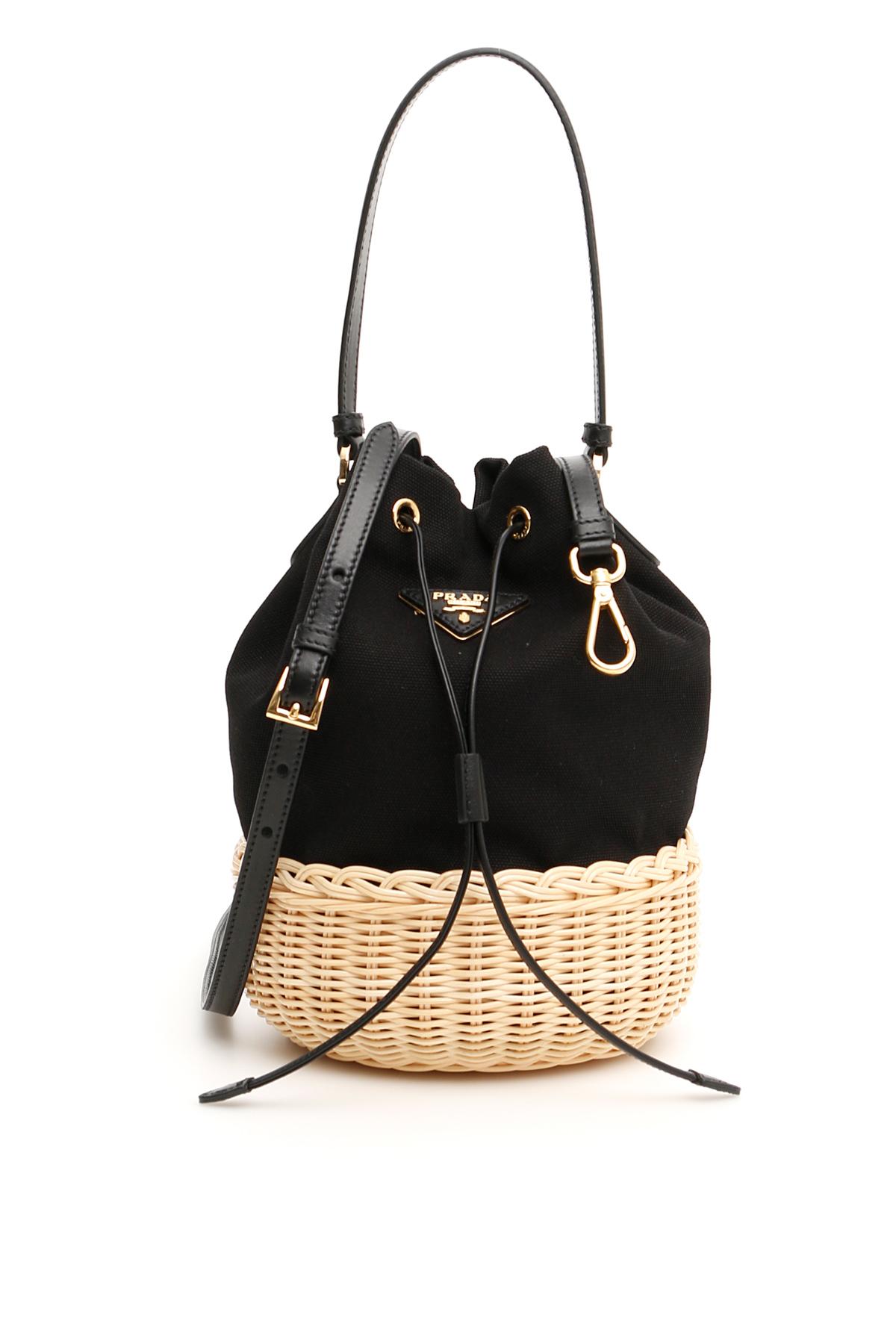 prada bucket bag mini