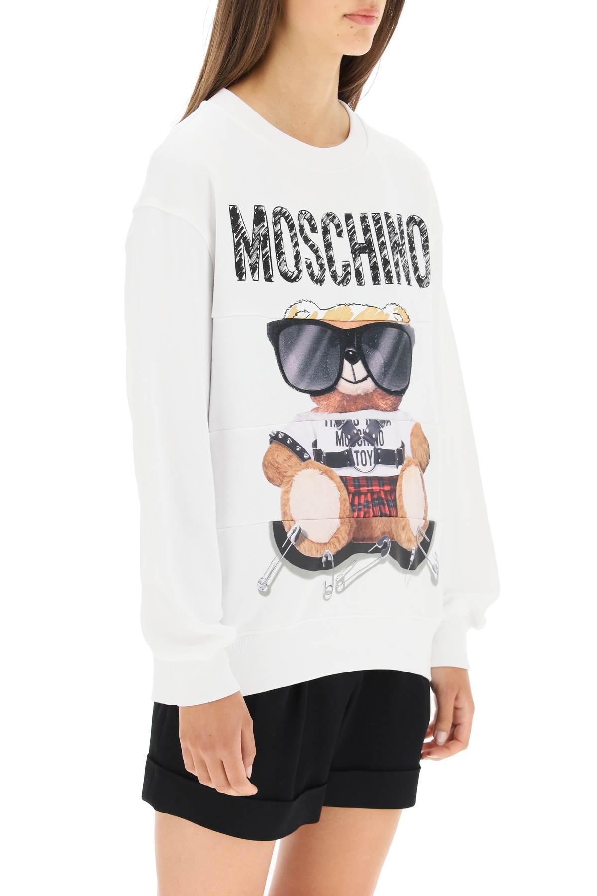 Moschino mixed teddy bear crewneck sweatshirt スウェット 