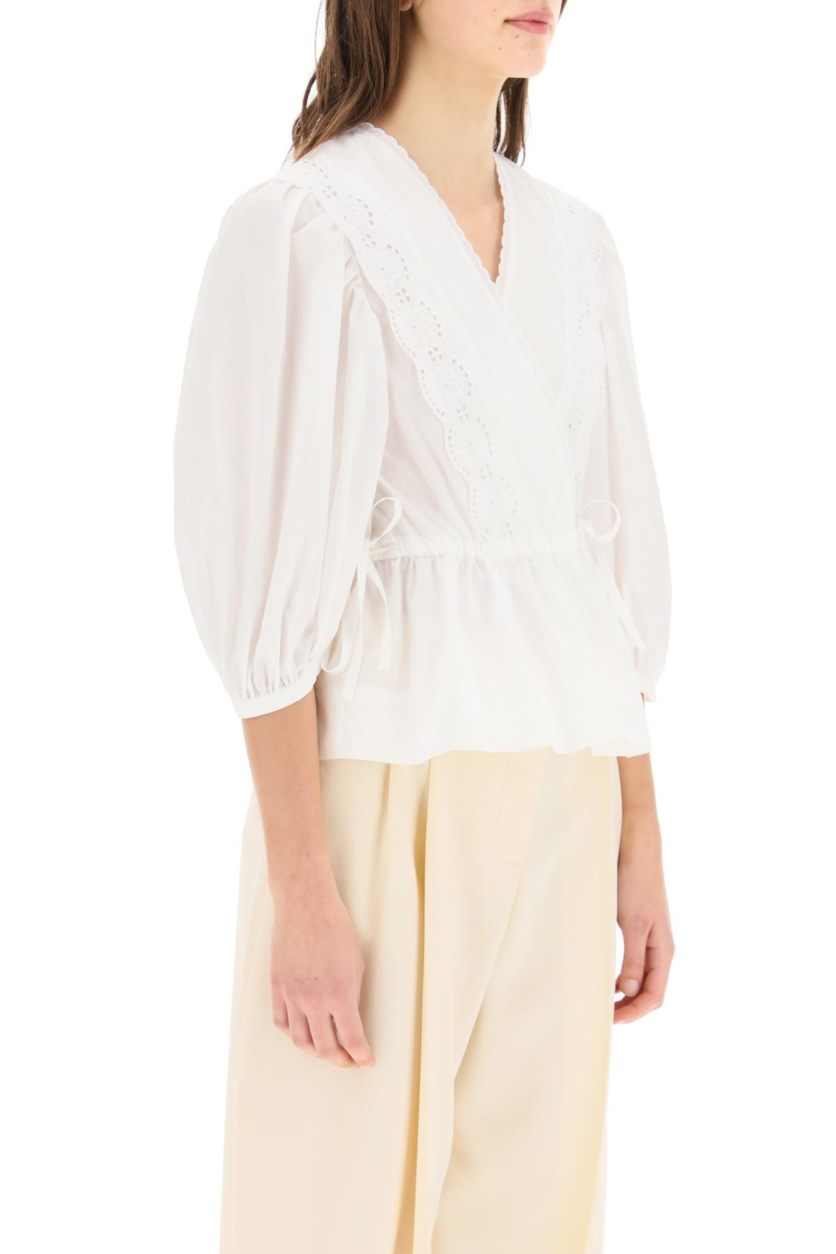 See By Chloe Shirt With Sangallo Lace