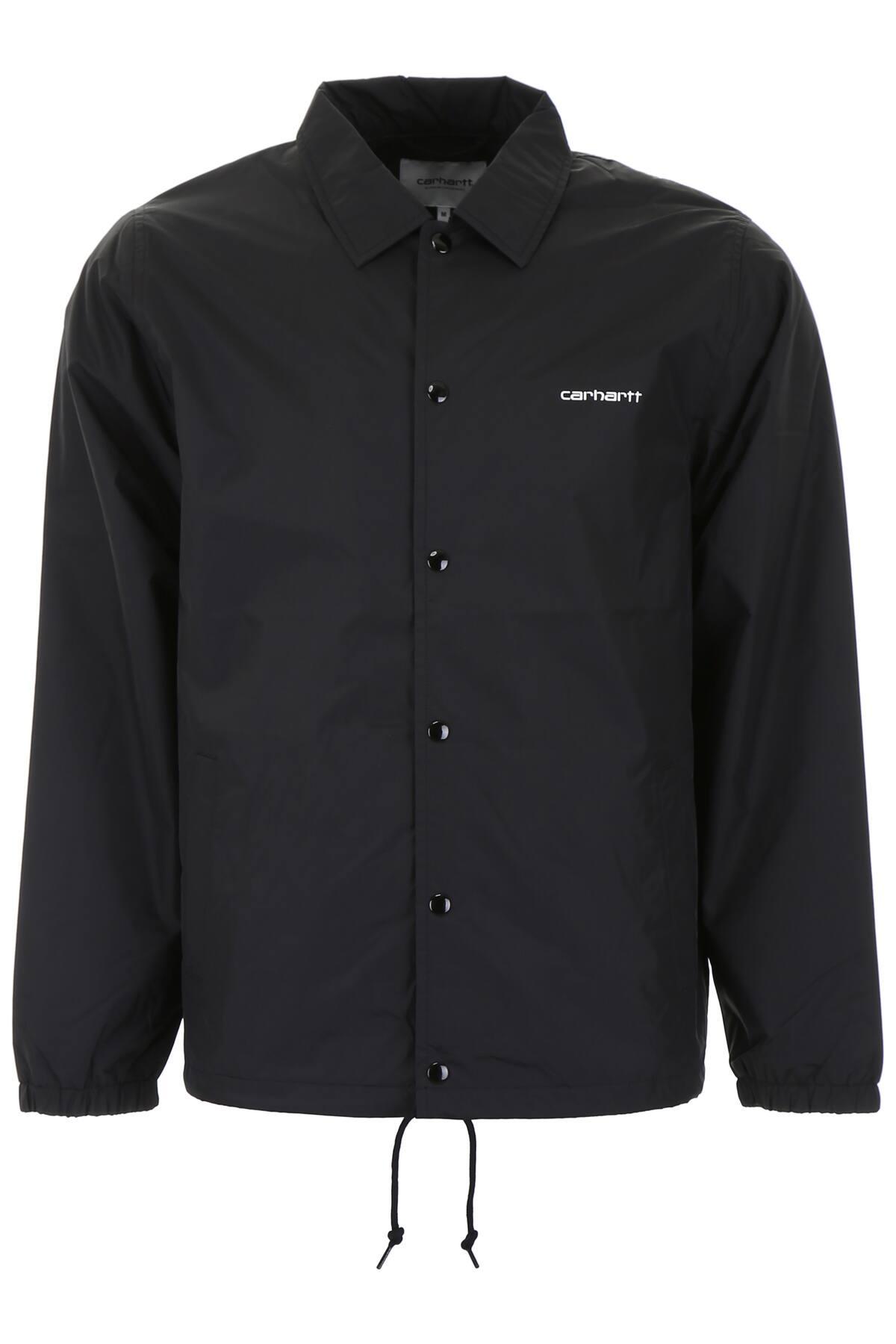 Carhartt Synthetic Logo Jacket in Black for Men - Lyst