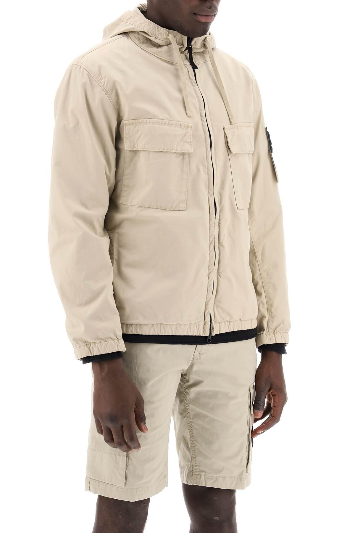 Stone Island Supima Cotton Twill Stretch-Tc Jacket in Stone Island Supima Cotton Twill Stretch-Tc Jacket in