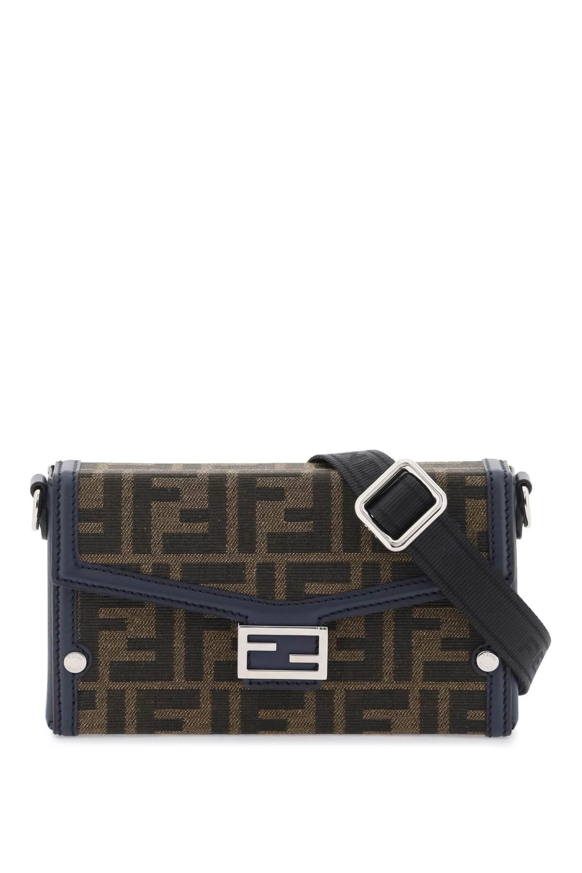 Fendi Baguette Soft Trunk Mini Bag in Black for Men | Lyst