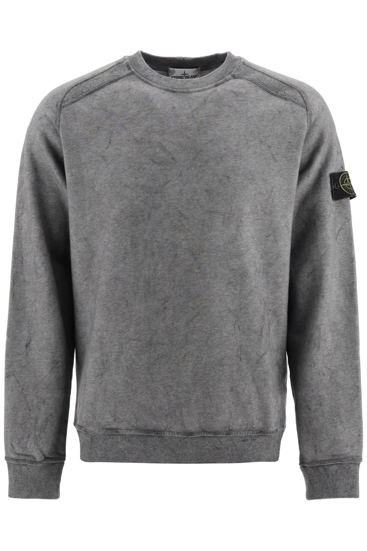 Stone island dust grey sweatshirt Clearance