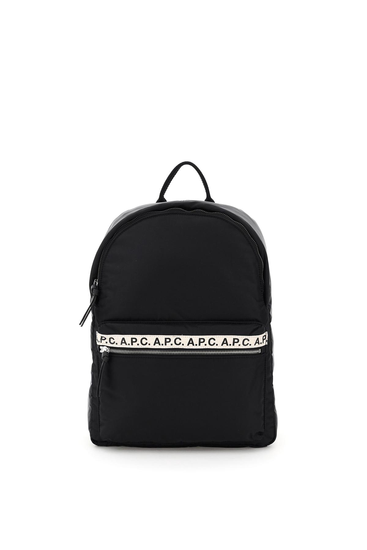 apc leather backpack