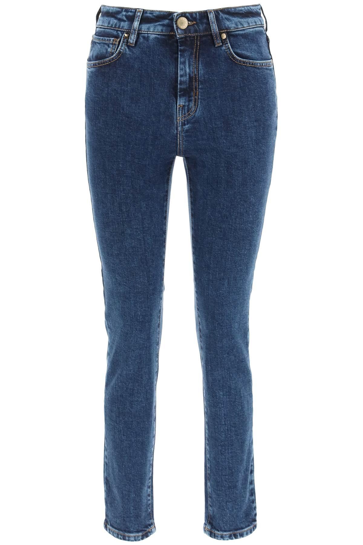 ostile' Cropped Cigarette Jeans 
