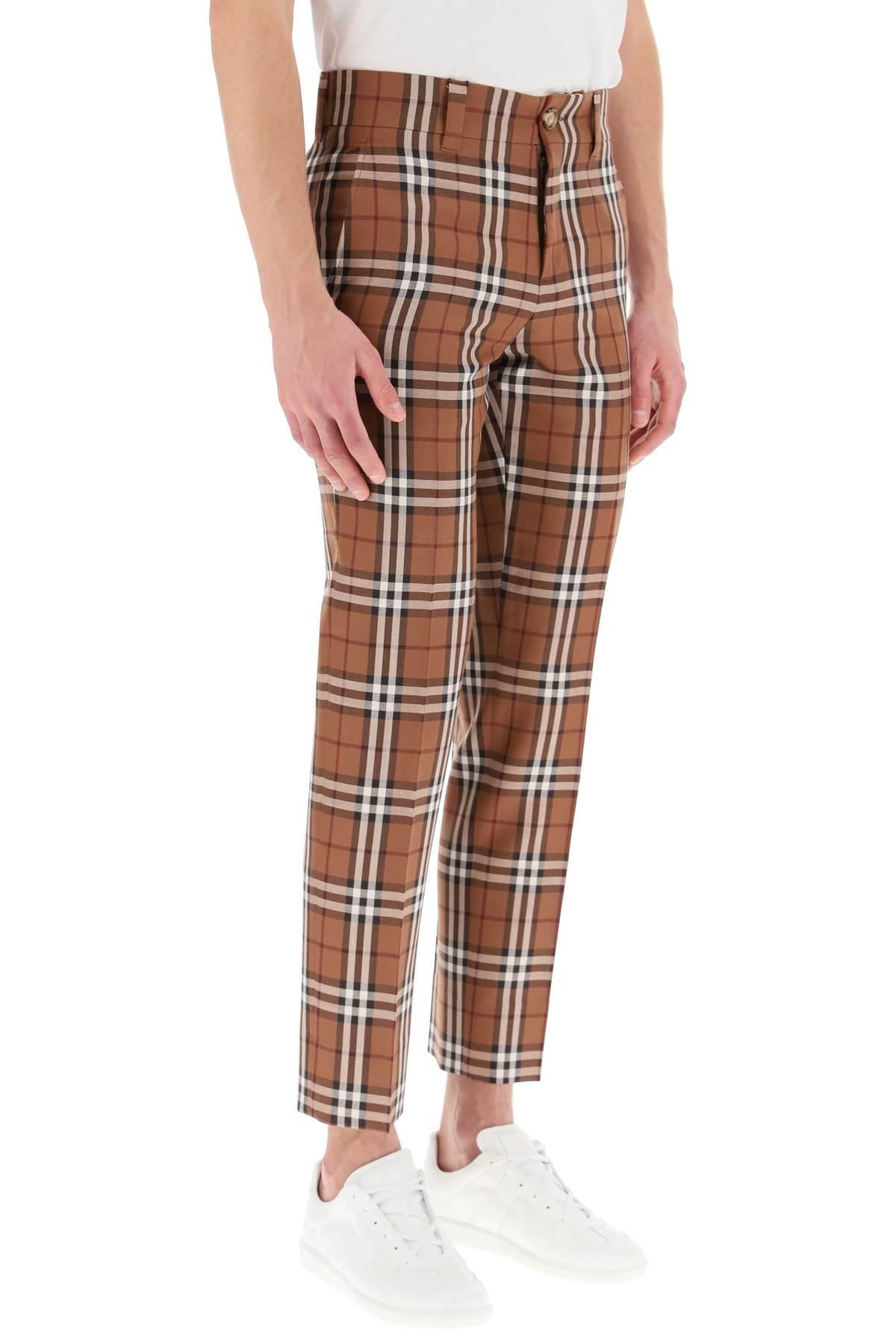 Burberry Tailored Cropped Trousers In 
