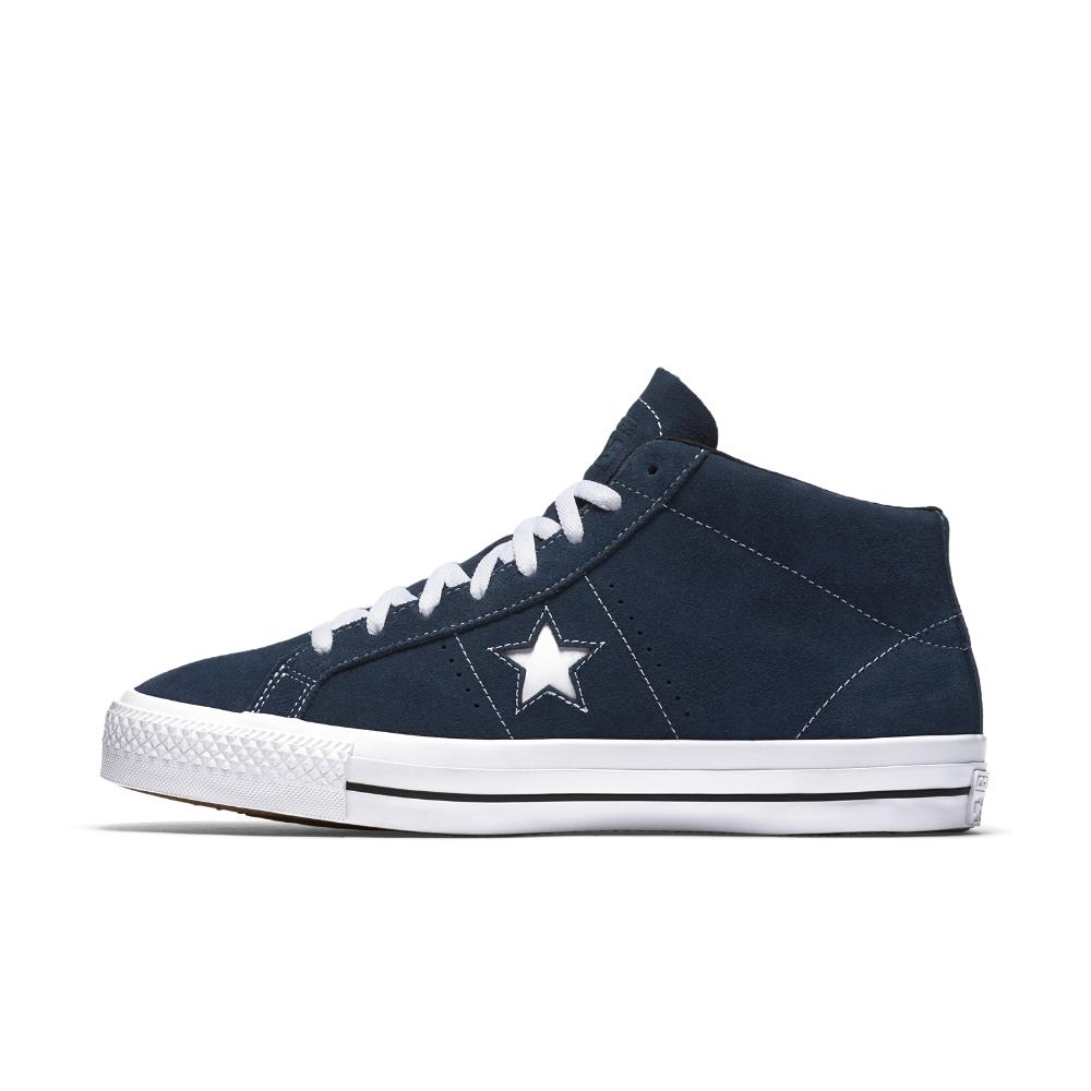 Converse Cons One Star Pro Suede Mid Top Men's Skateboarding Shoe in Blue  for Men | Lyst