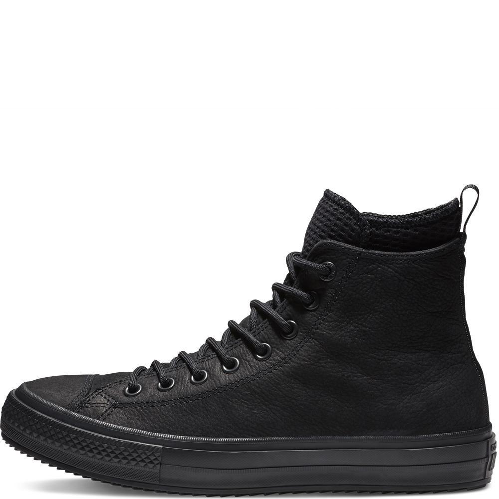 Chuck Taylor All Star Waterproof Leather High Top Converse pour homme en  coloris Noir - Lyst