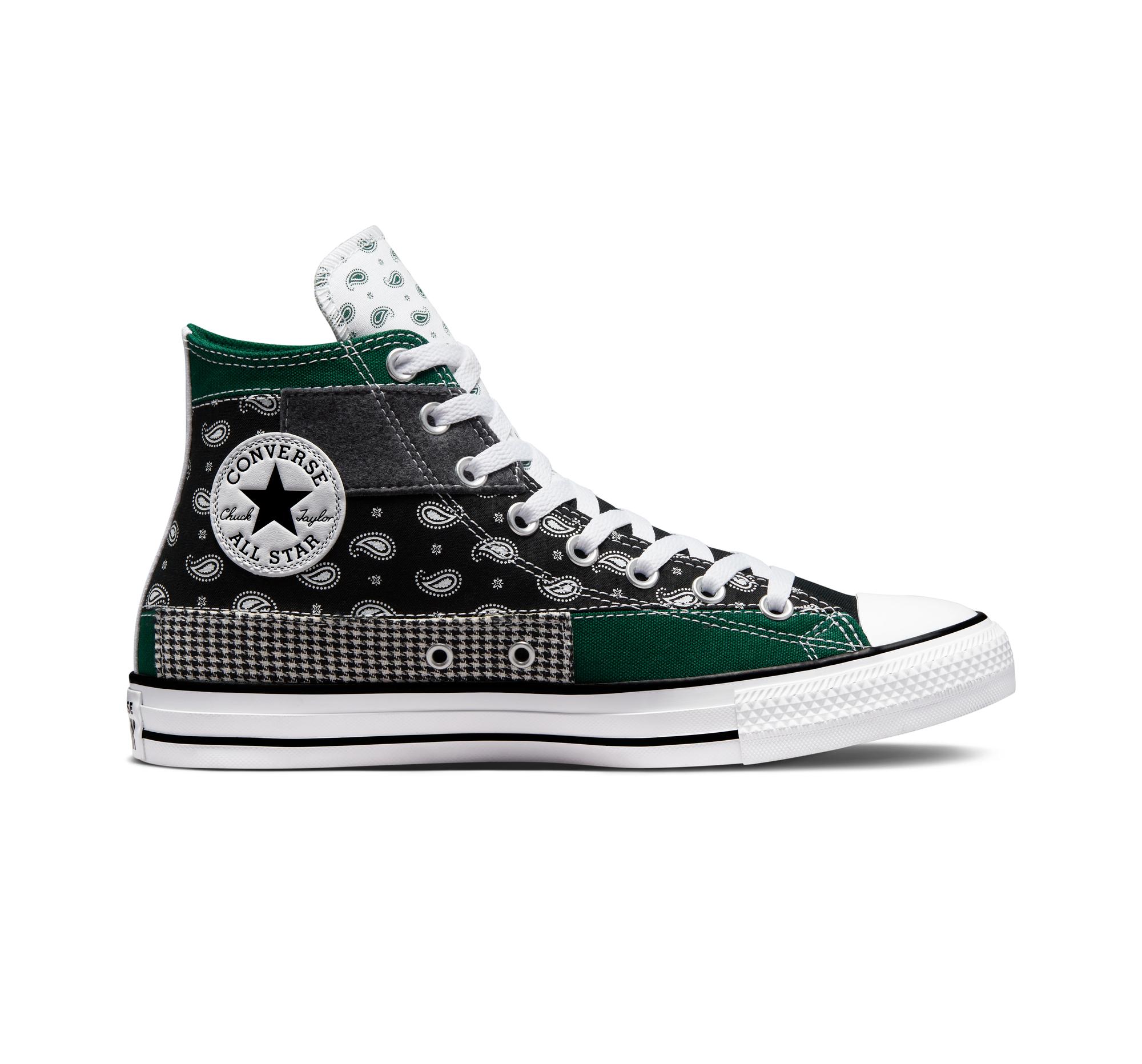 Converse Chuck Taylor All Star Hacked Patterns in Black Lyst
