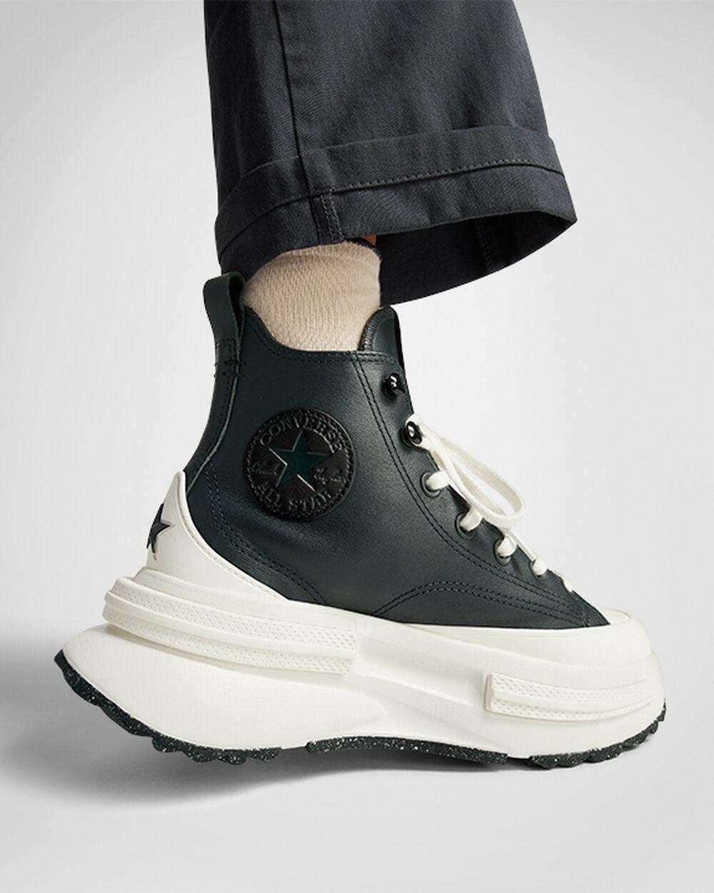 Converse Run Star Legacy Cx Platform Fleece-lined Leather in Converse Run Star Legacy Cx Platform Fleece-lined Leather in