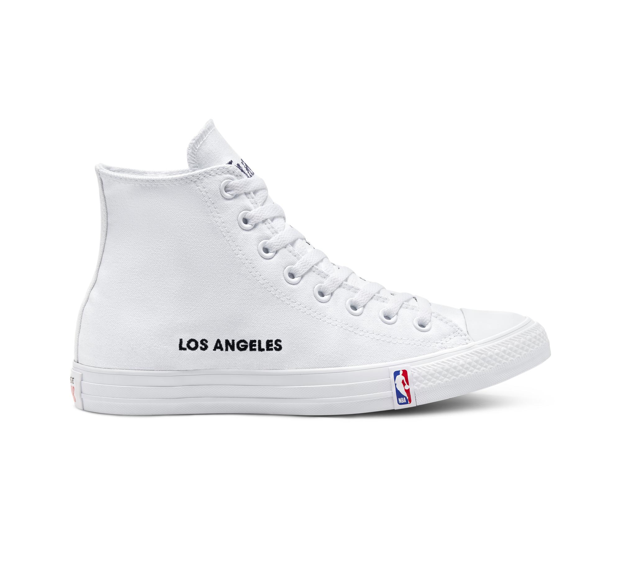 Converse Los Angeles Lakers X Nba Chuck Taylor All Star in White for Men |  Lyst