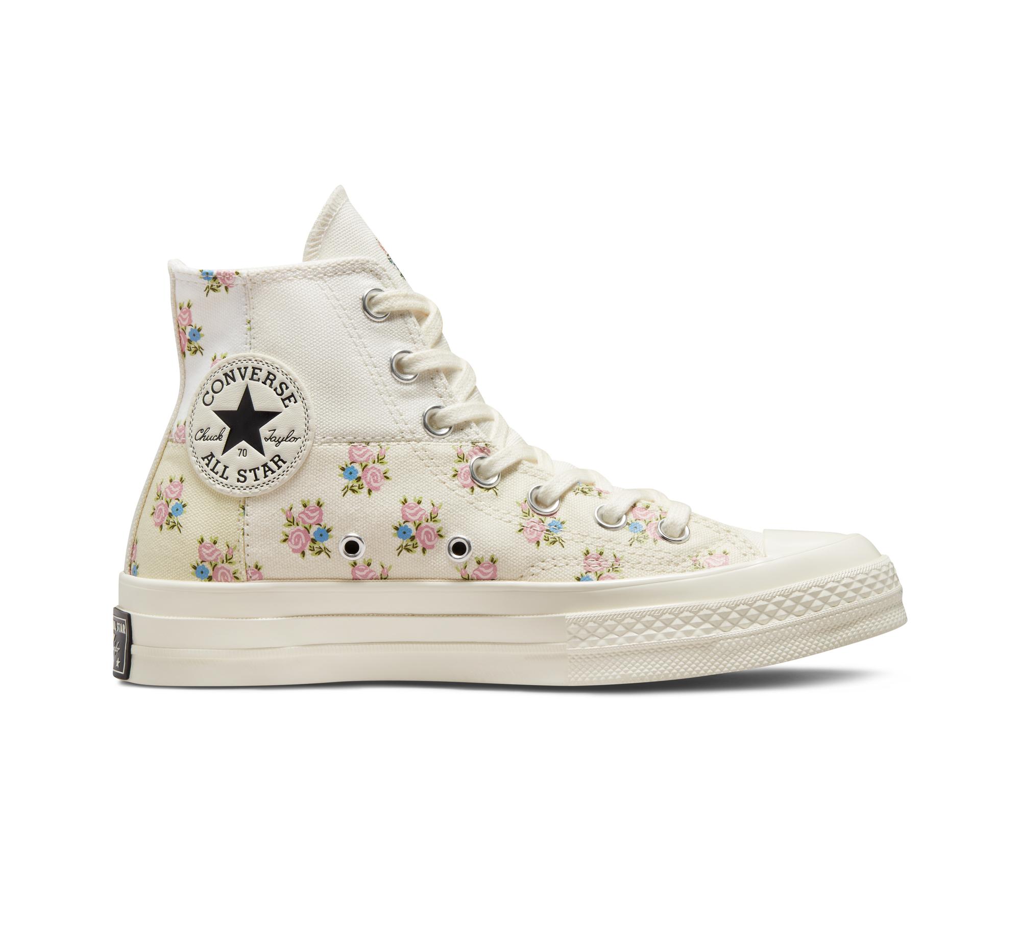 Converse Chuck 70 Patchwork Floral in White | Lyst