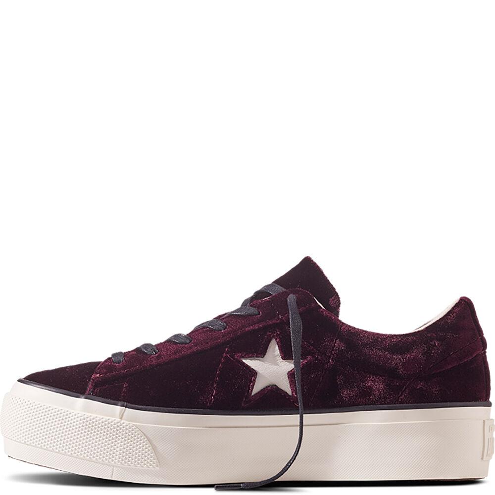 velvet converse platform